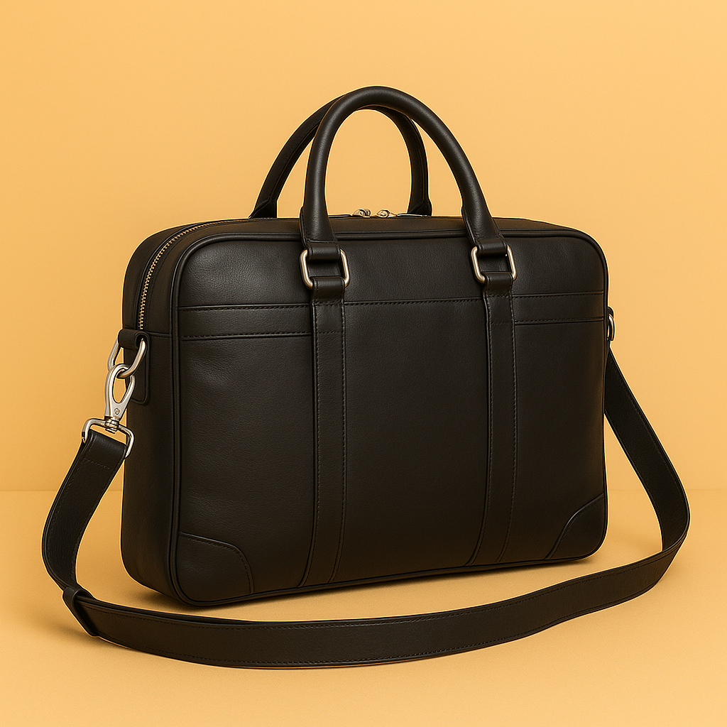 Genuine Leather Laptop Bag For Mac book Pro 13- 14 Inches