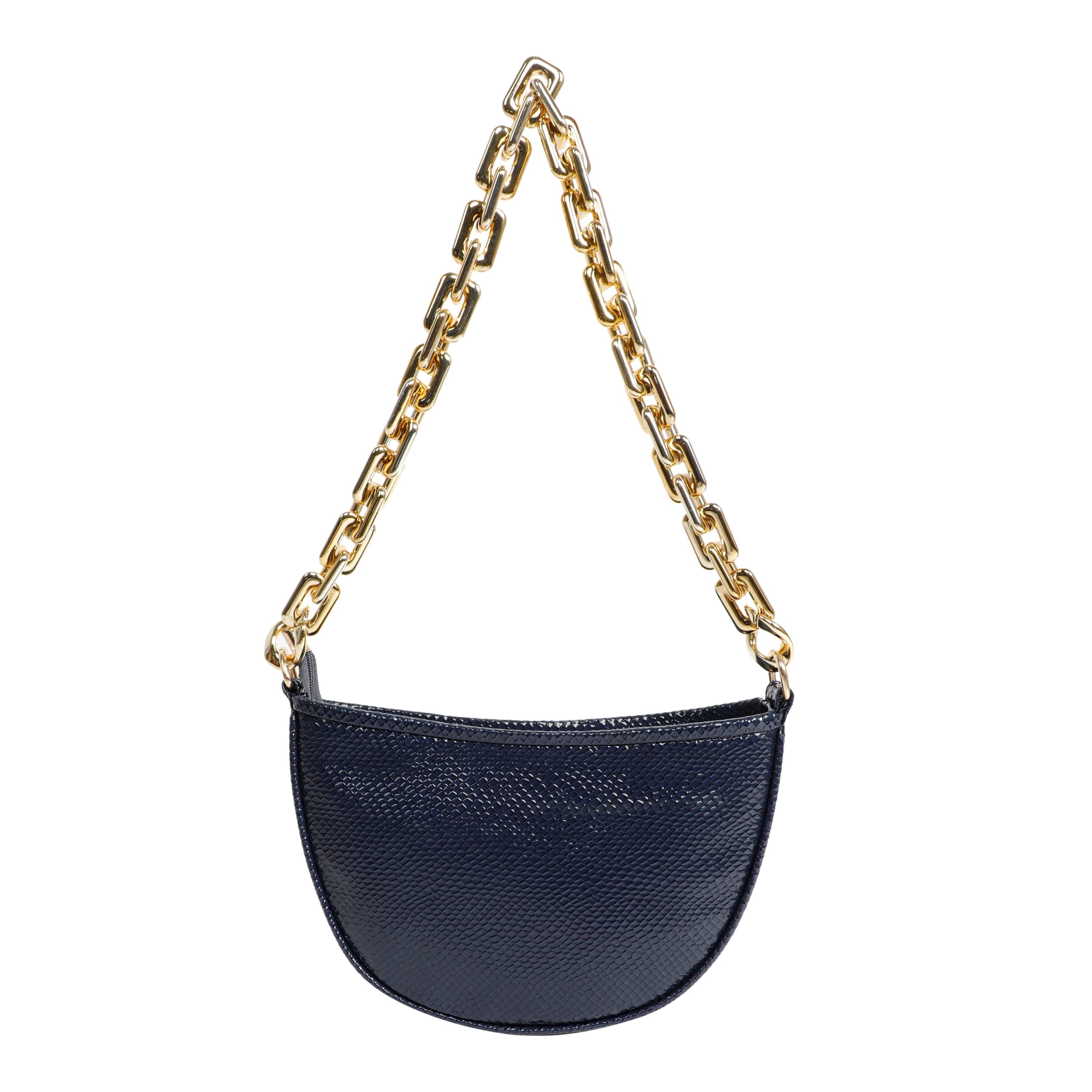 kinnoti Blue Latest Snake Pattern Shoulder Bag