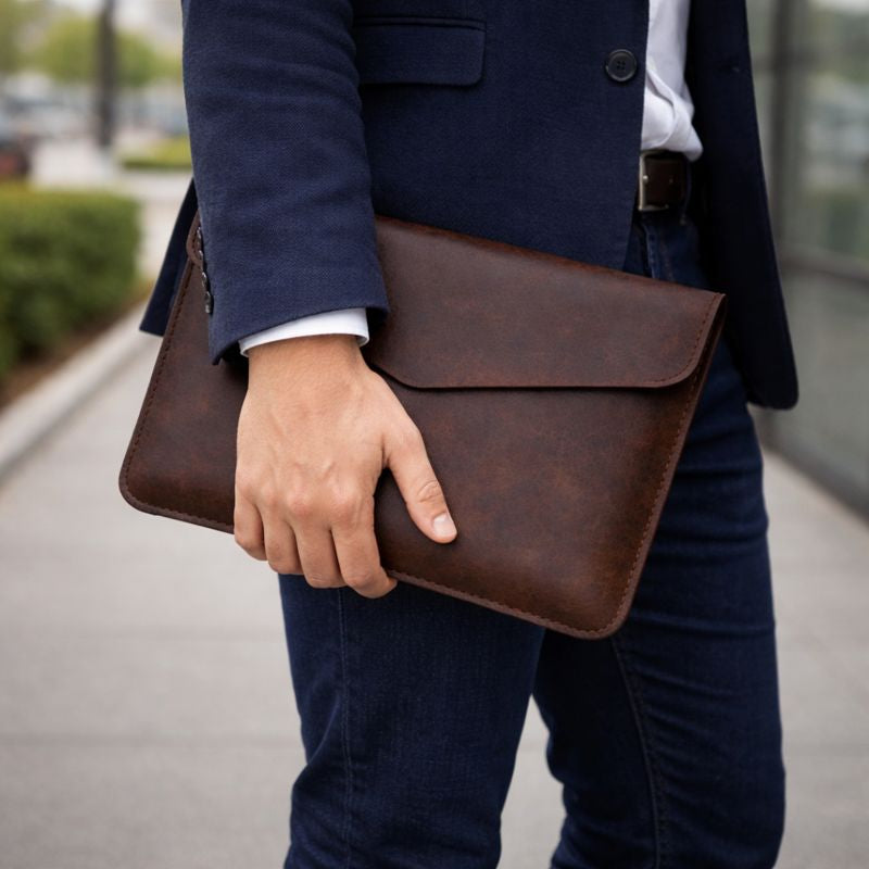 Kinnoti Brown Crunch Laptop Sleeve