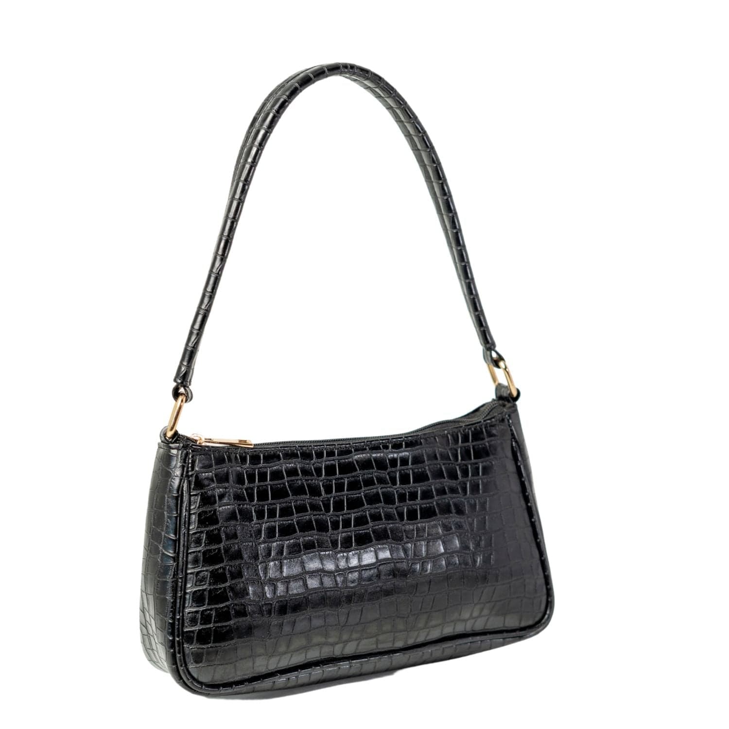 kinnoti Croco Textured Shoulder Bag