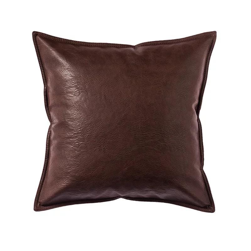 kinnoti Dark Brown cushion cover