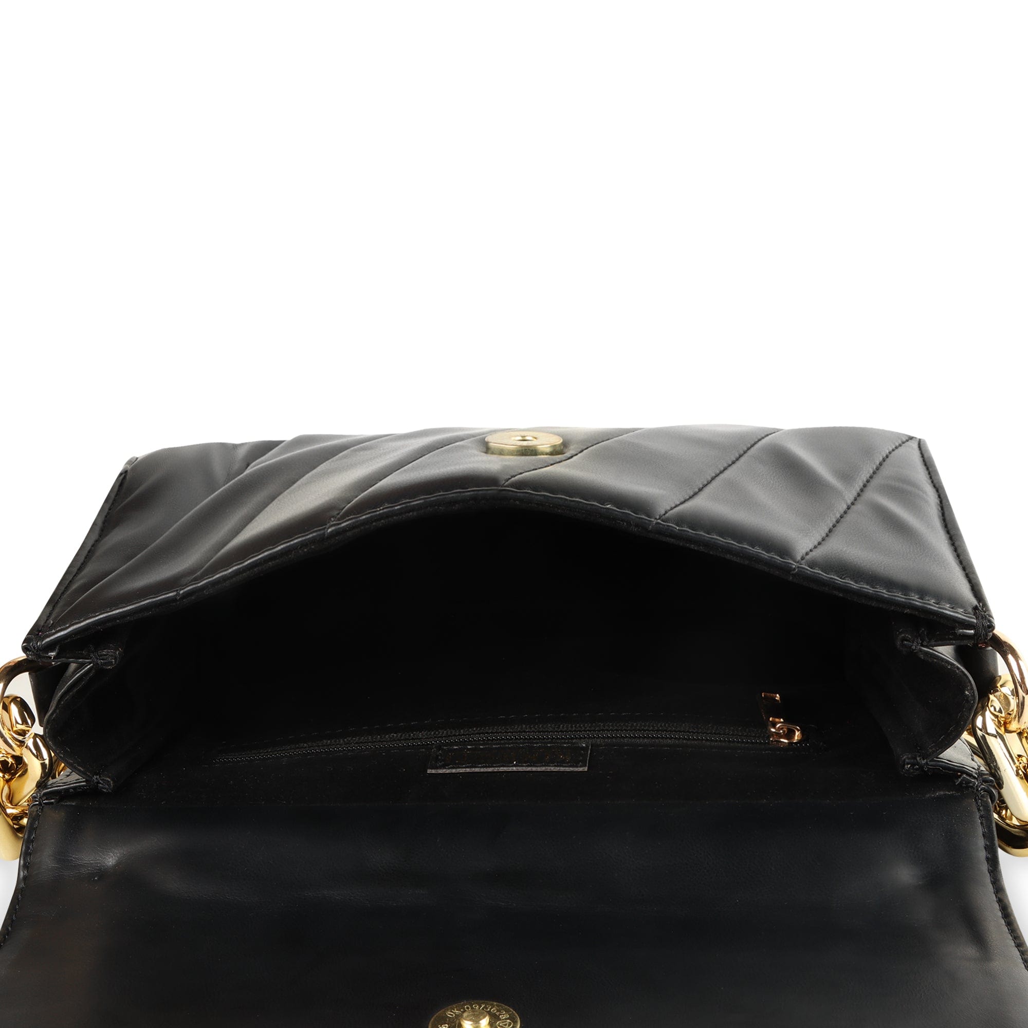 kinnoti Flap Gold Plated Shoulder Bag