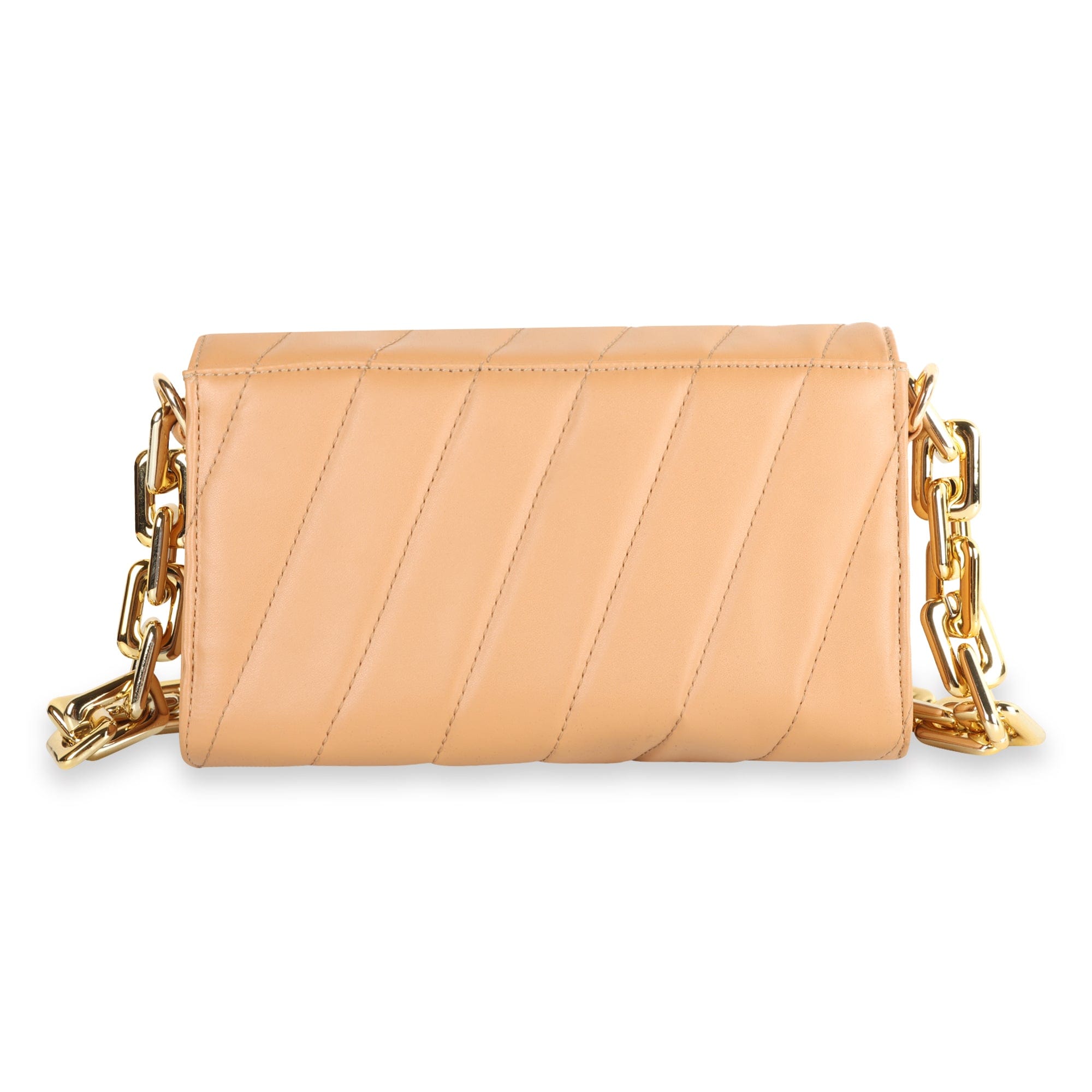 kinnoti Flap Gold Plated Shoulder Bag