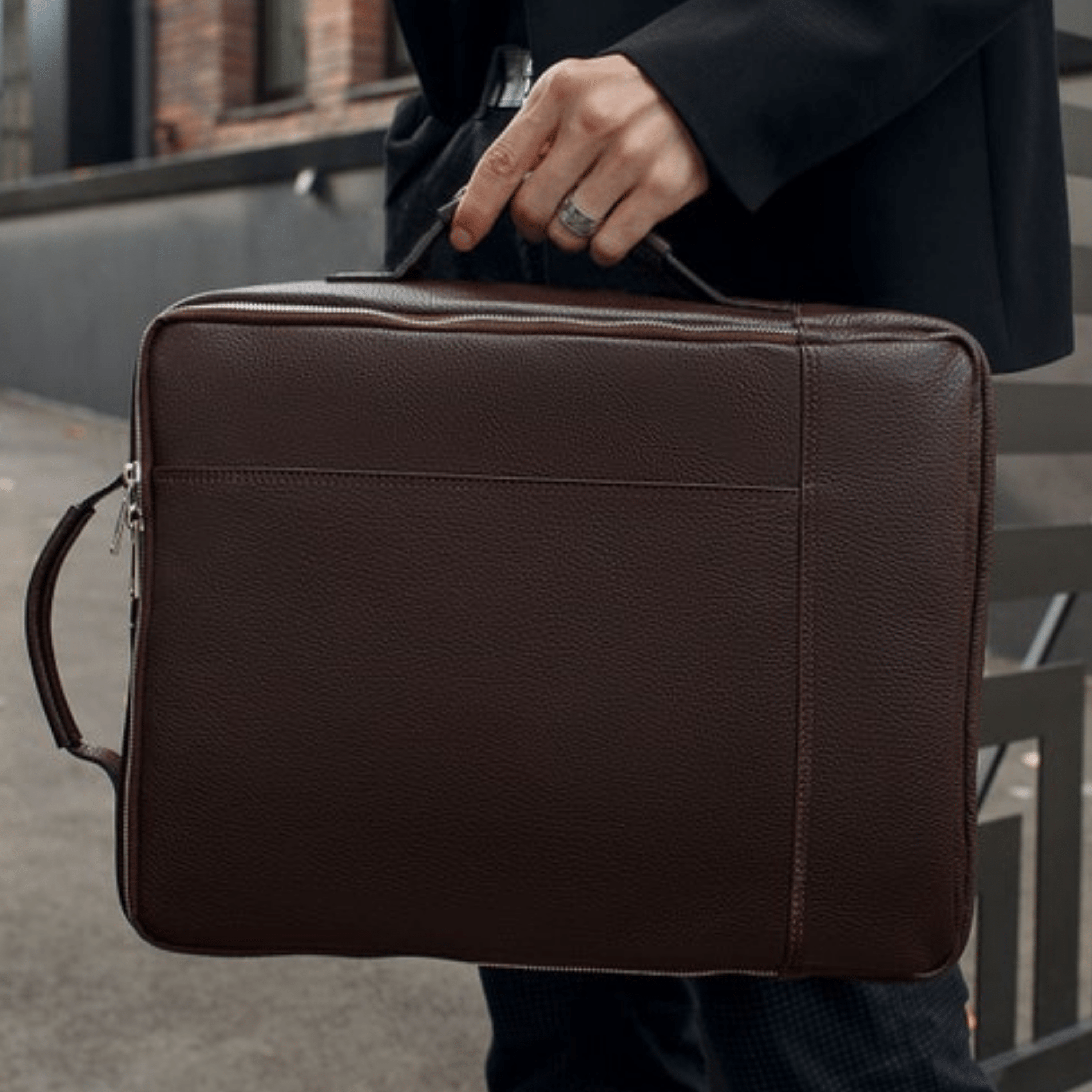kinnoti Genuine Leather Backpack