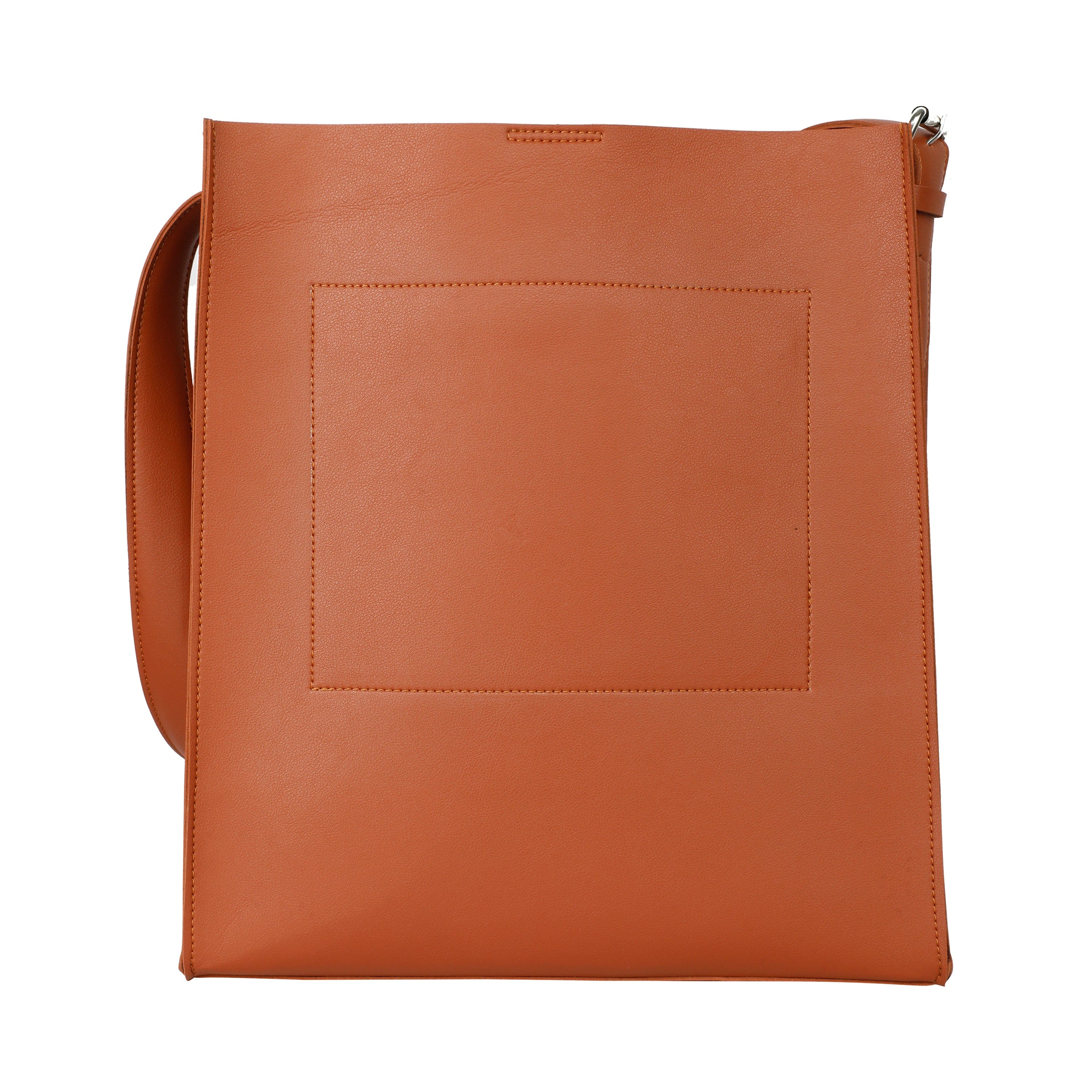 kinnoti Handbags Tan Vegan Leather Tote bag