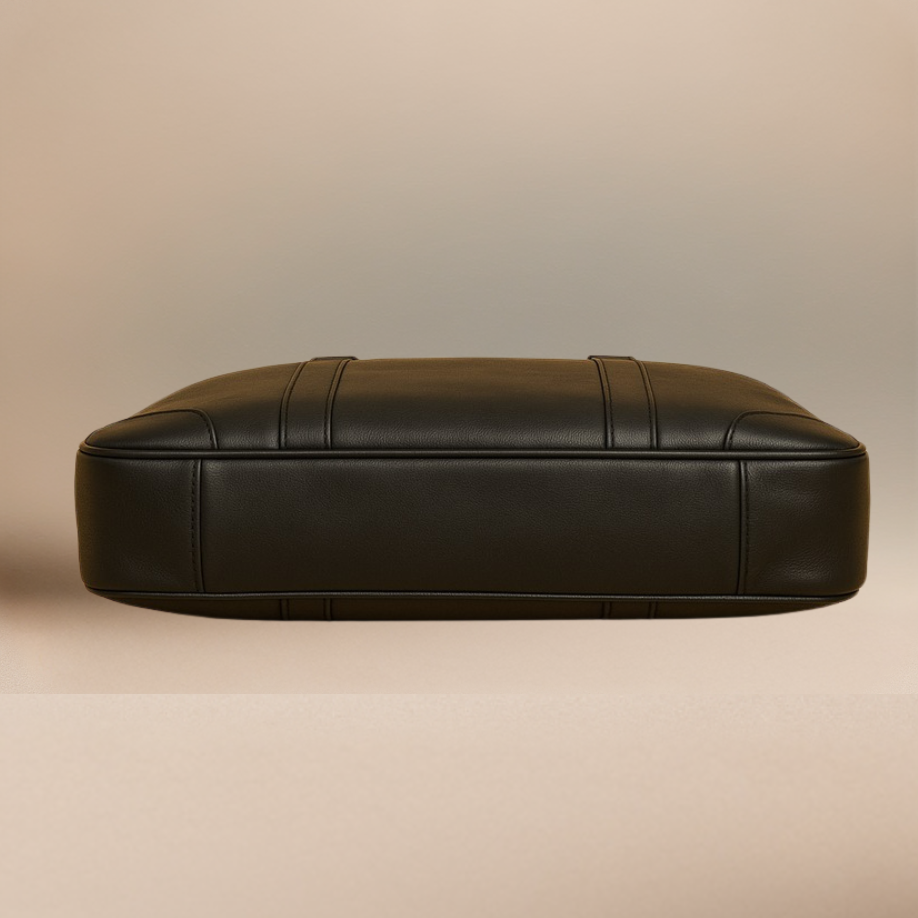 kinnoti LAPTOP BAGS Black Genuine Leather Laptop Bag For Mac book Pro 13- 14 Inches