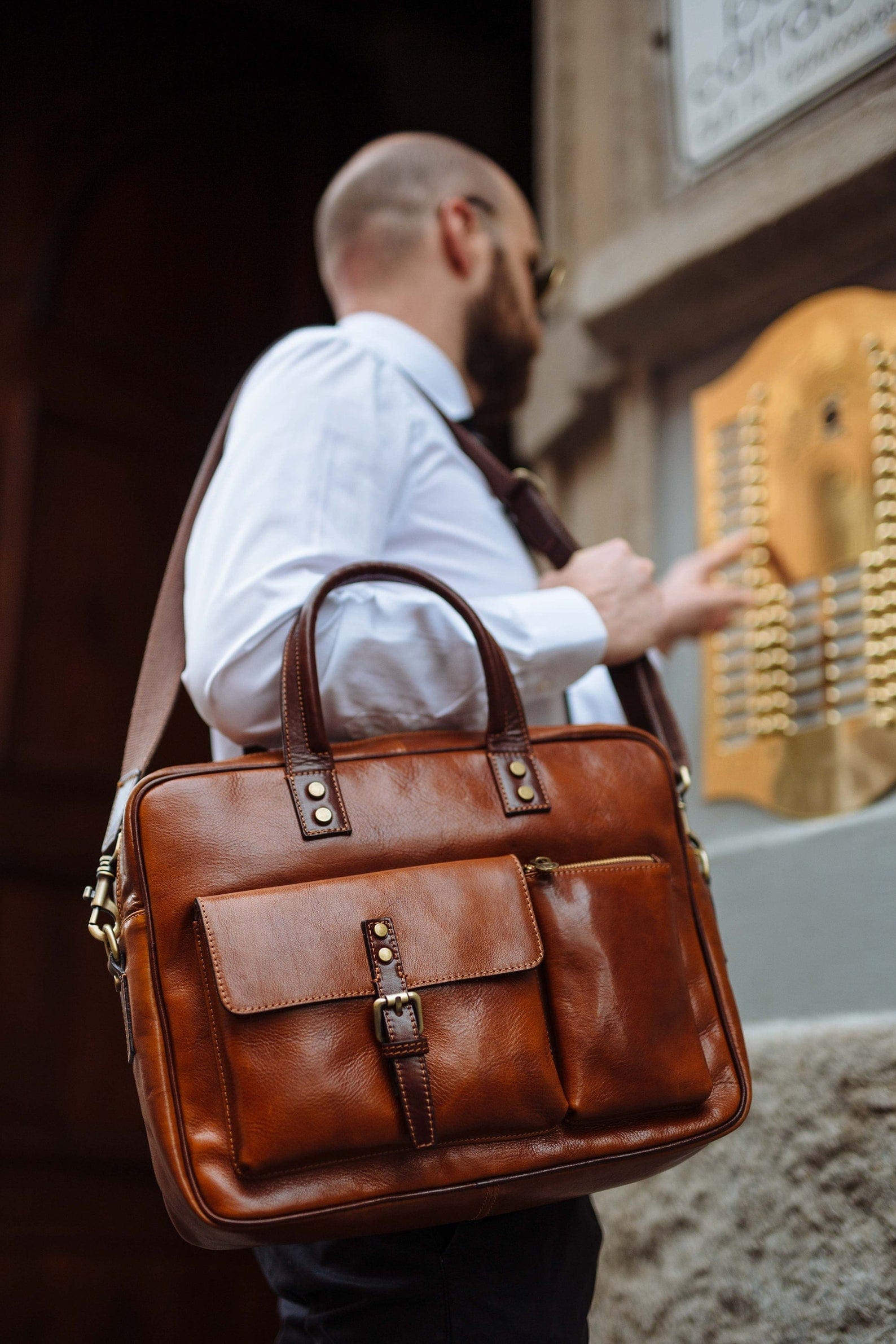 Kinnoti LAPTOP BAGS RETRO STYLE LAPTOP BAG