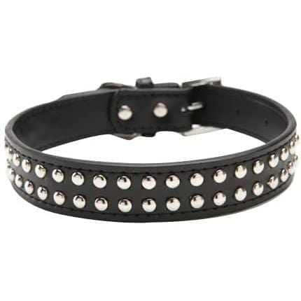 kinnoti Leather Dog Collar