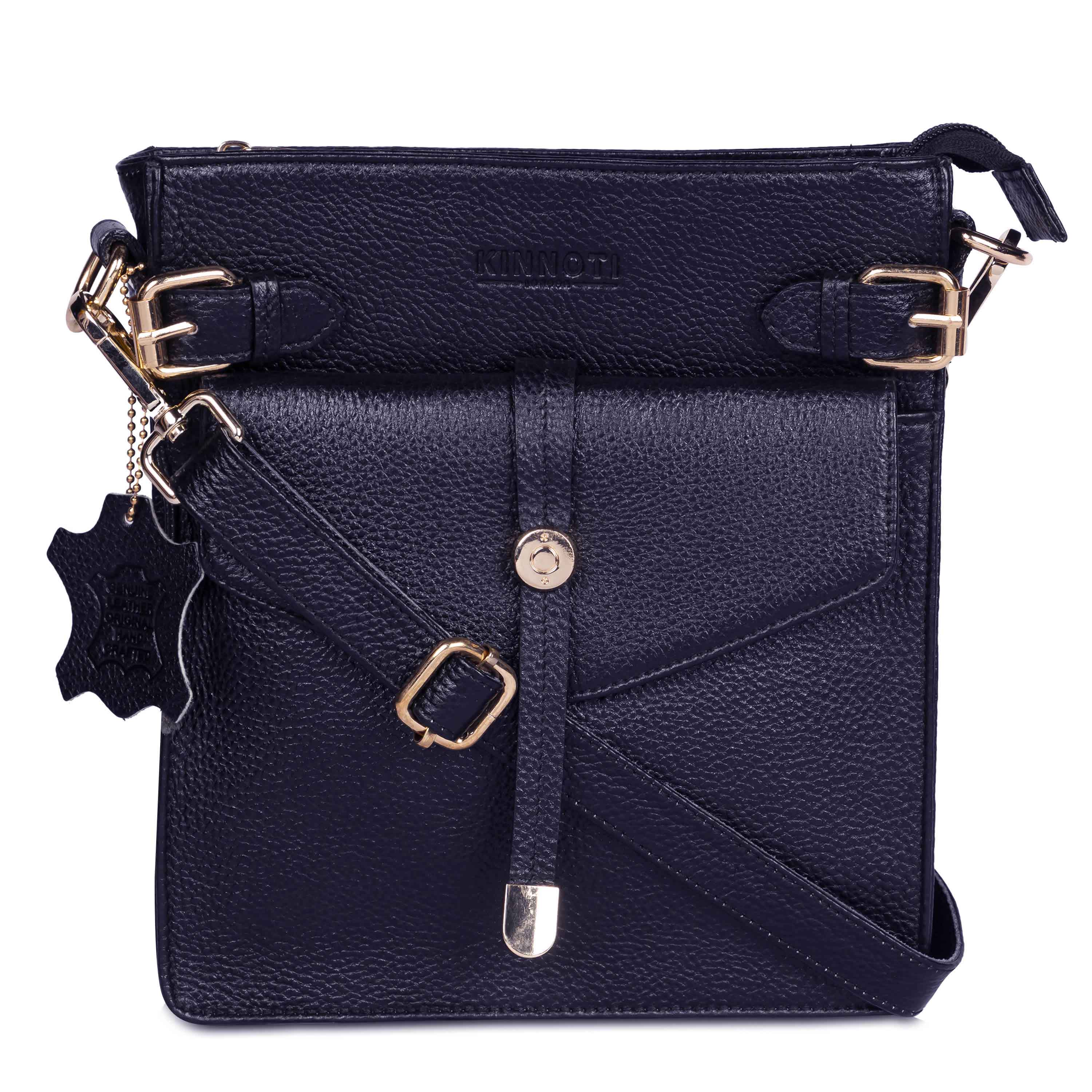 kinnoti Leather sling bag Genuine Leather Sling Bag