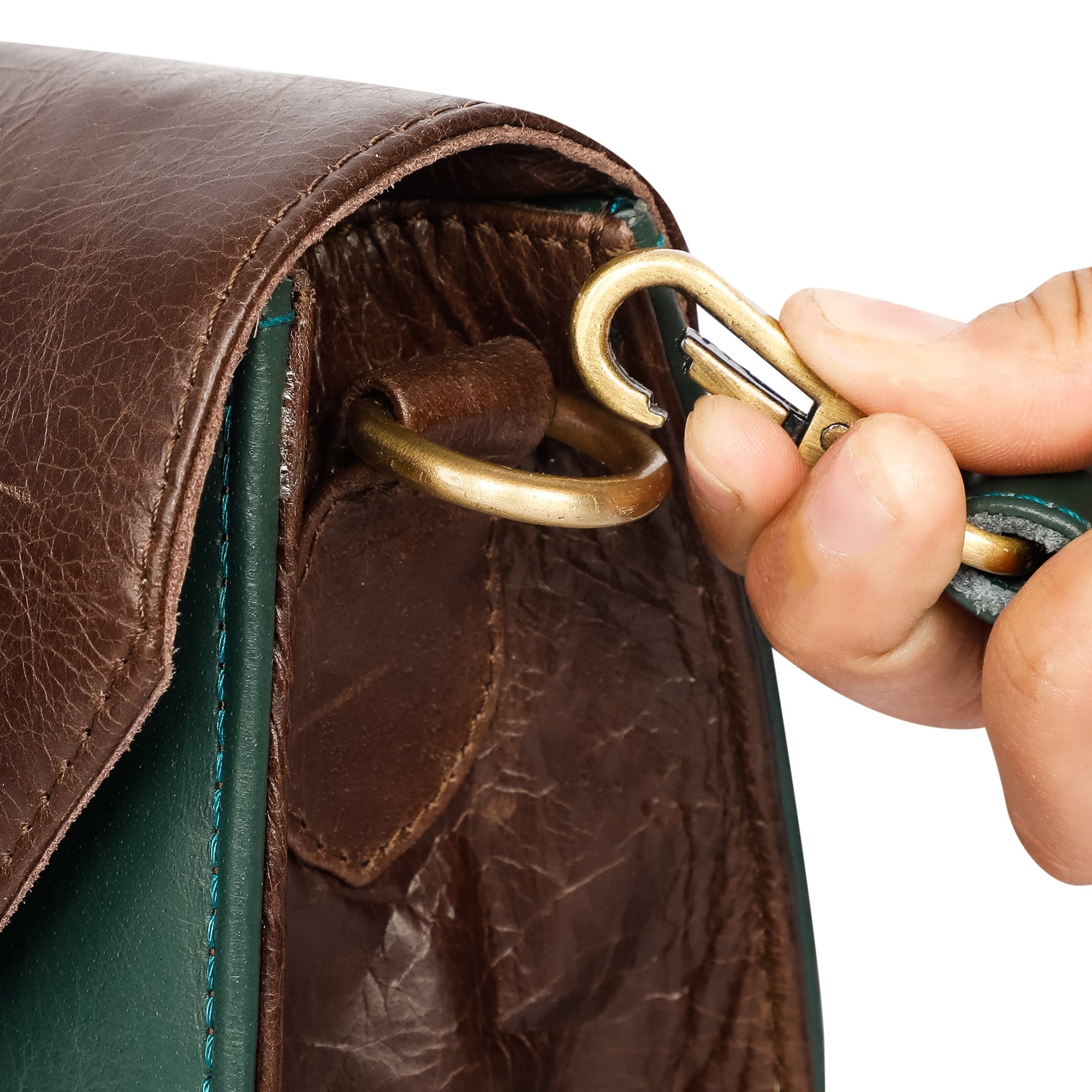 kinnoti Leather sling bag Genuine Leather Women Bag