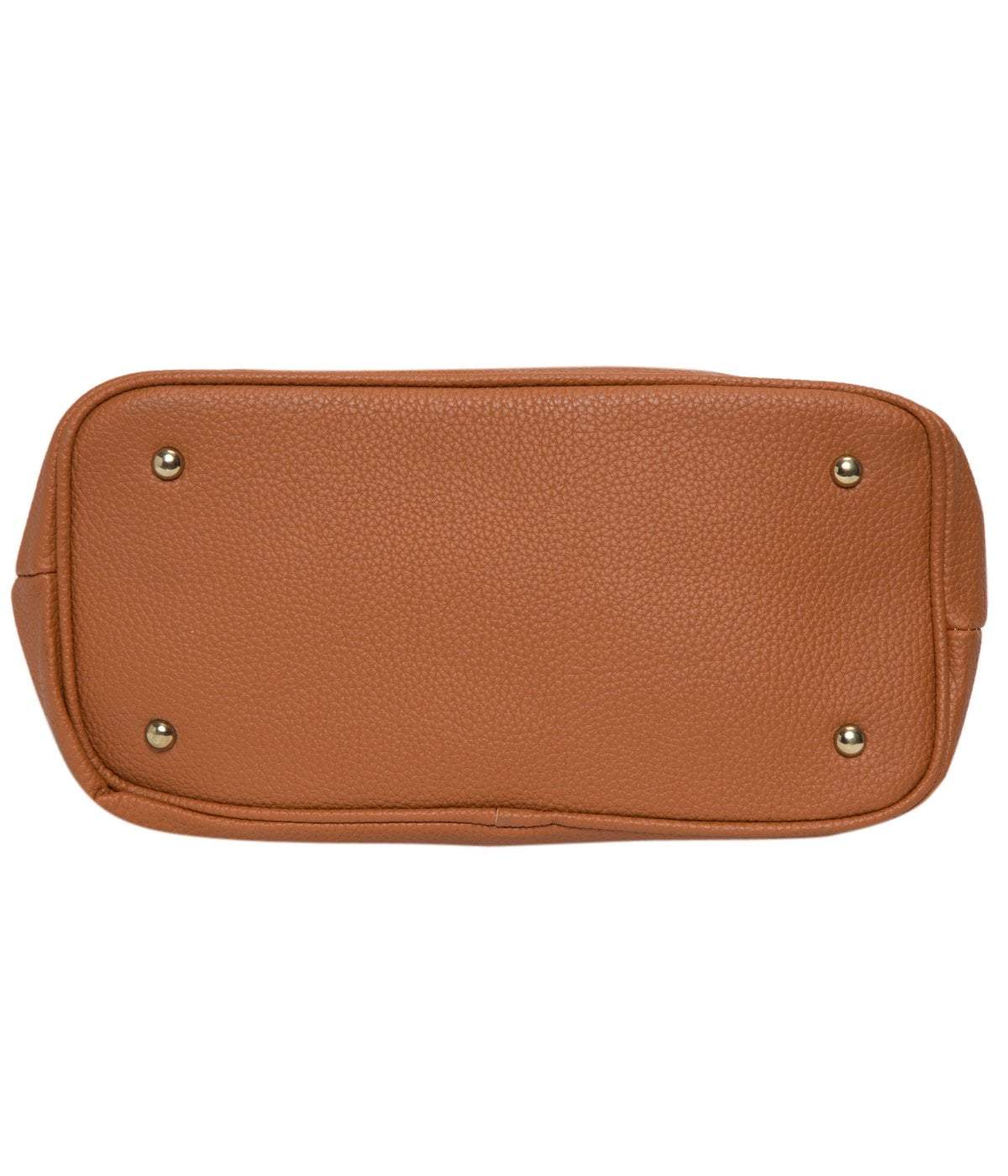 kinnoti Light Brown Chain Tote Bag