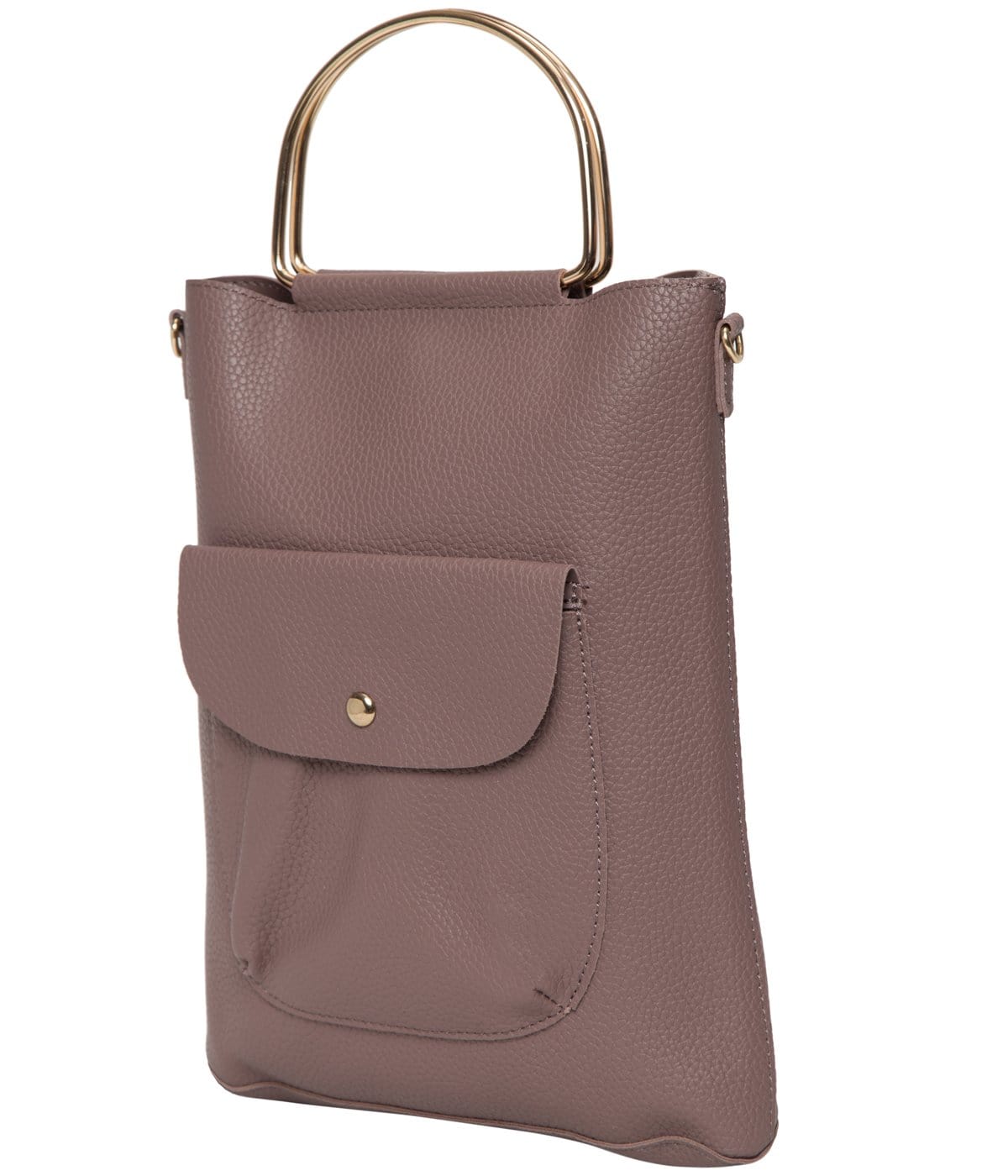 kinnoti Metal Handle Handbag