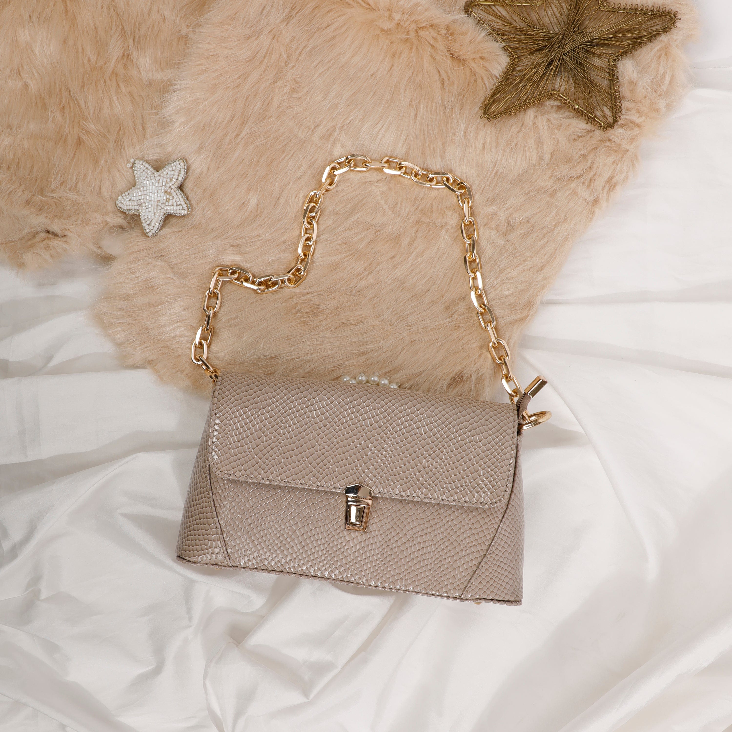 kinnoti New Snake Pattern Shoulder Bag