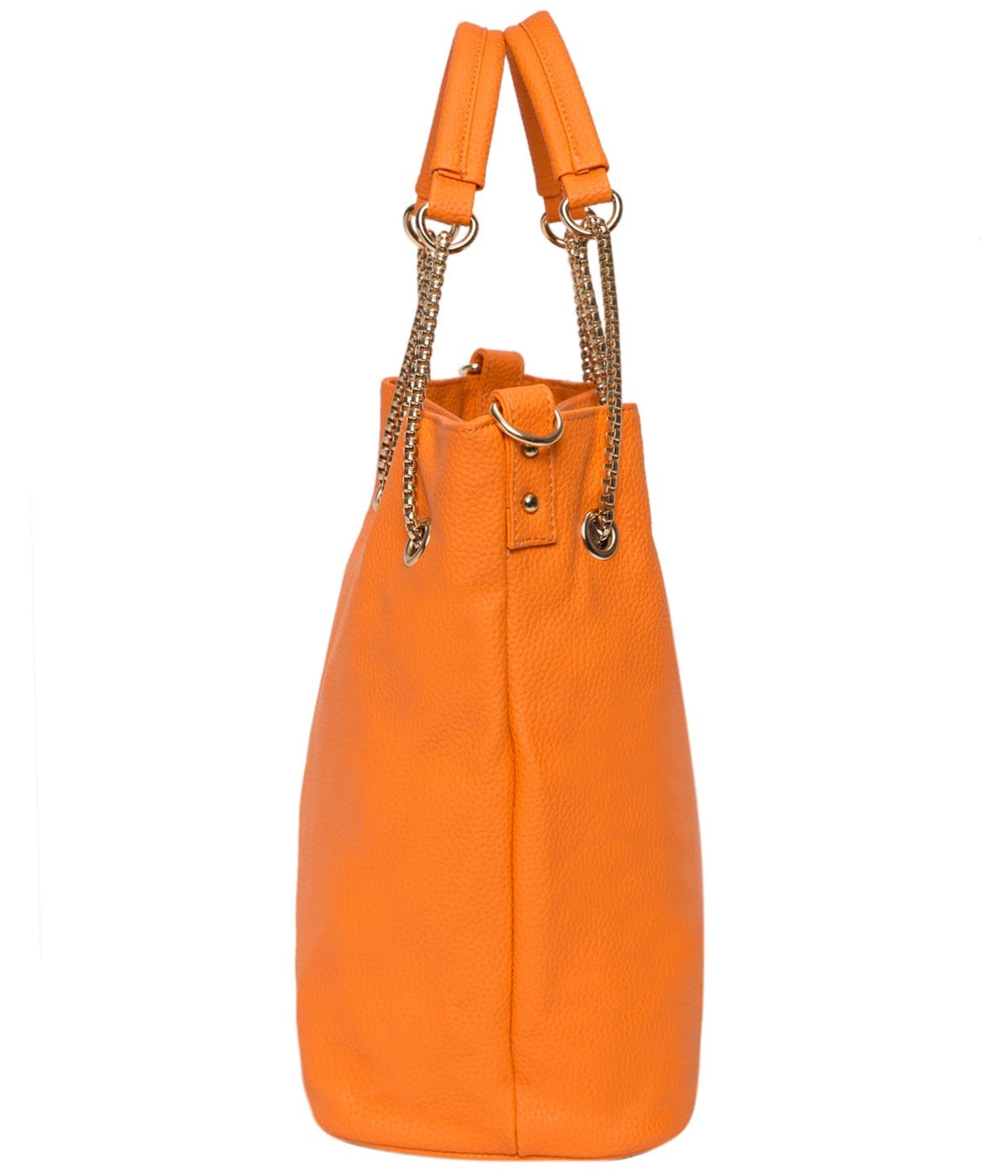 kinnoti Orange Chain Tote Bag