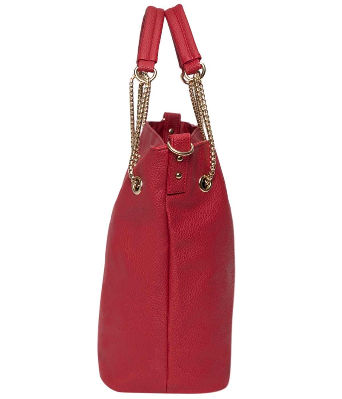kinnoti Red Chain Tote Bag
