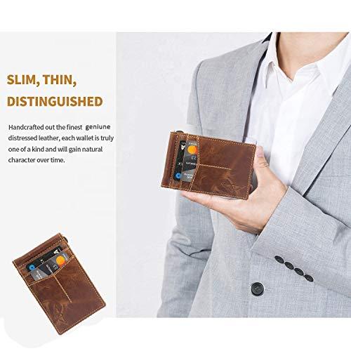 kinnoti RFID & Minimalist Slim Leather Wallet