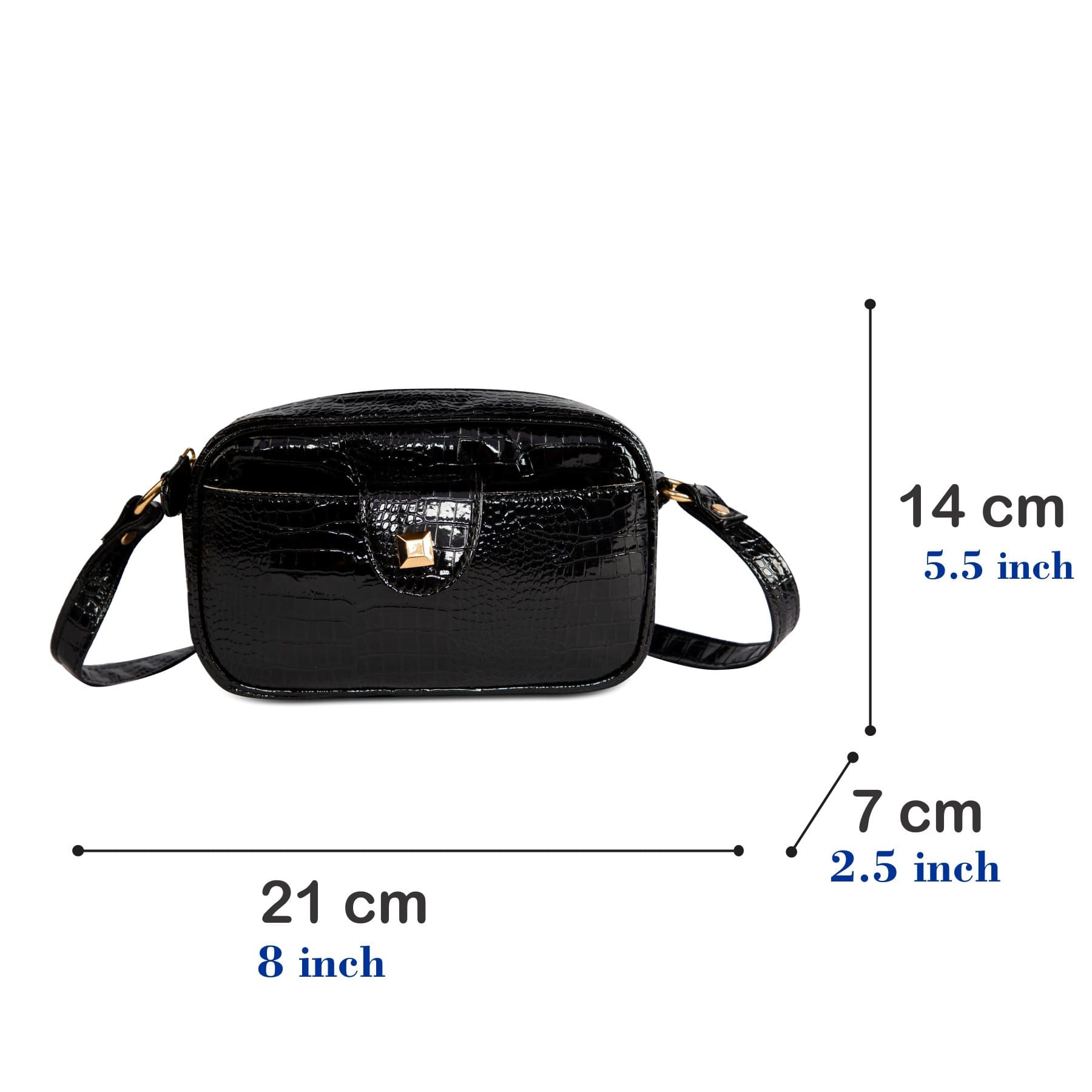 kinnoti Sling bag Zip Crossbody Bag