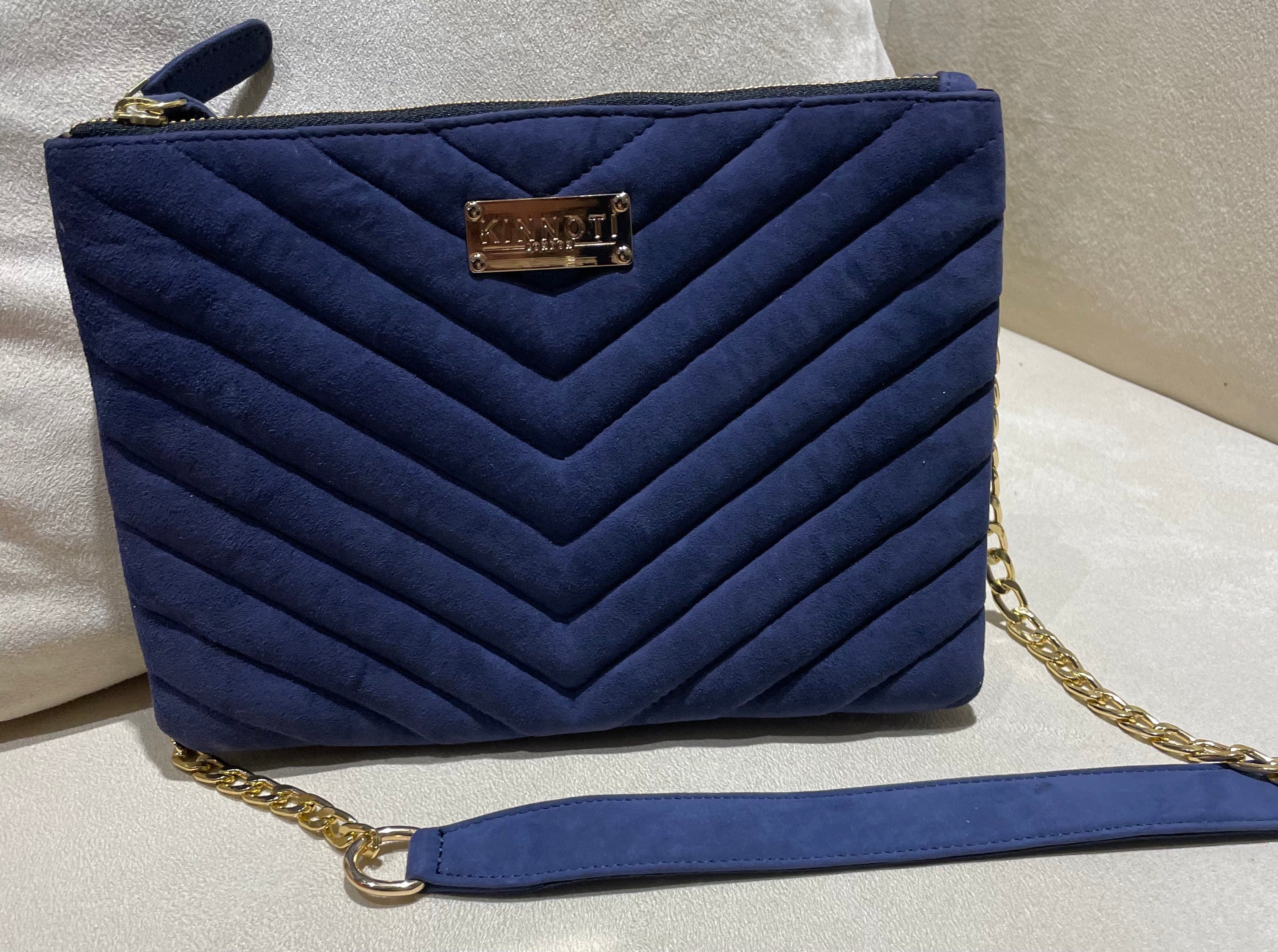 Kinnoti Suede leather sling bag
