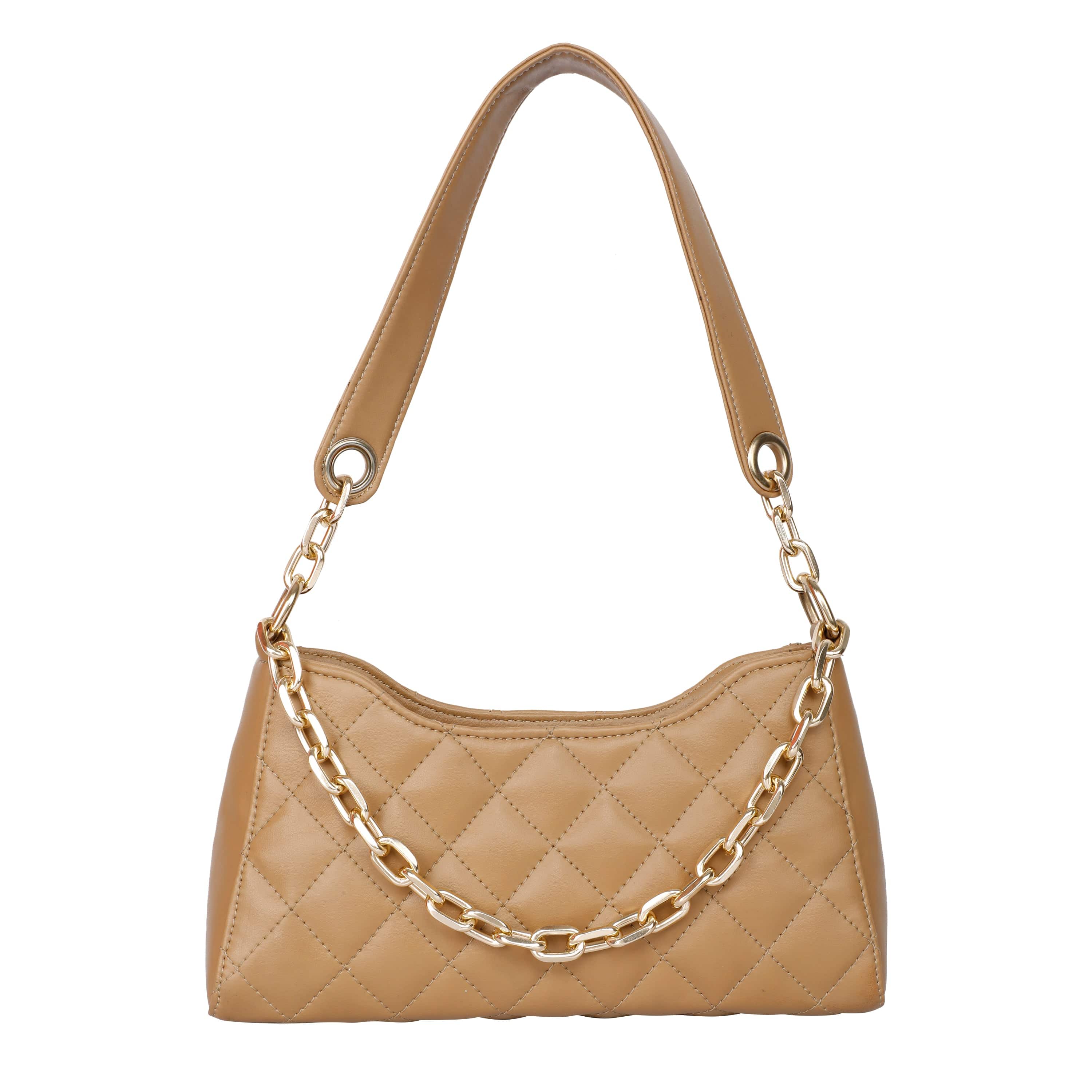 kinnoti vegan sling bag Cream Elongated Shoulder Bag