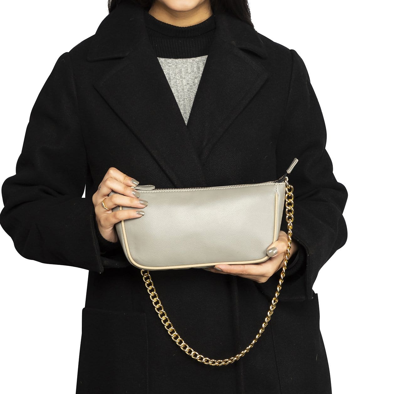 kinnoti vegan sling bag Minimalist Baguette Bag