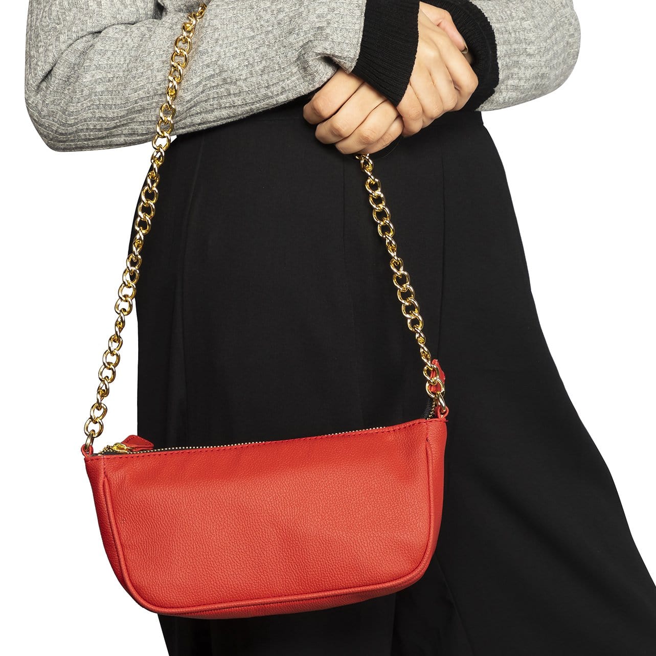 kinnoti vegan sling bag Minimalist Baguette Bag