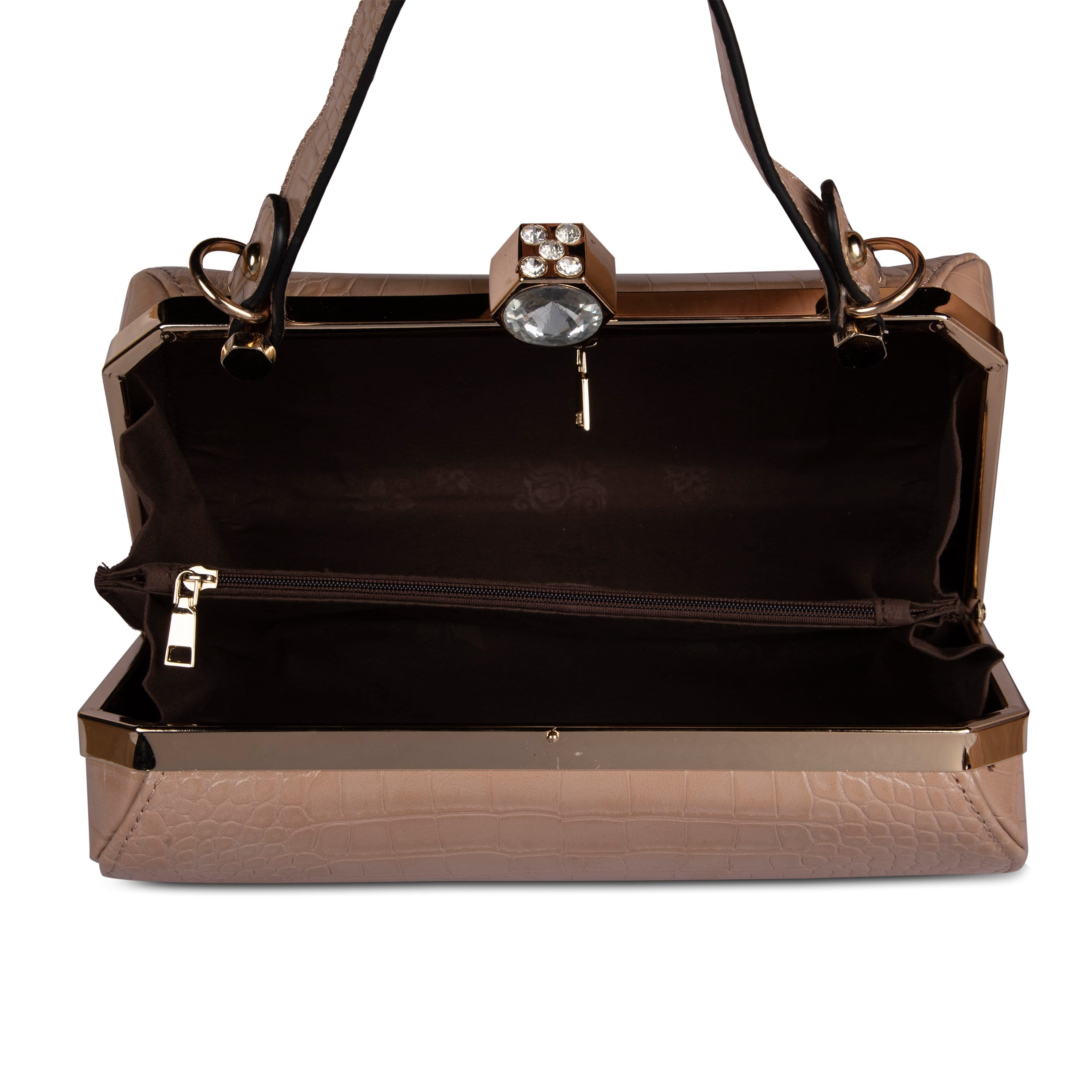 kinnoti vegan sling bag Solid Box Clutch