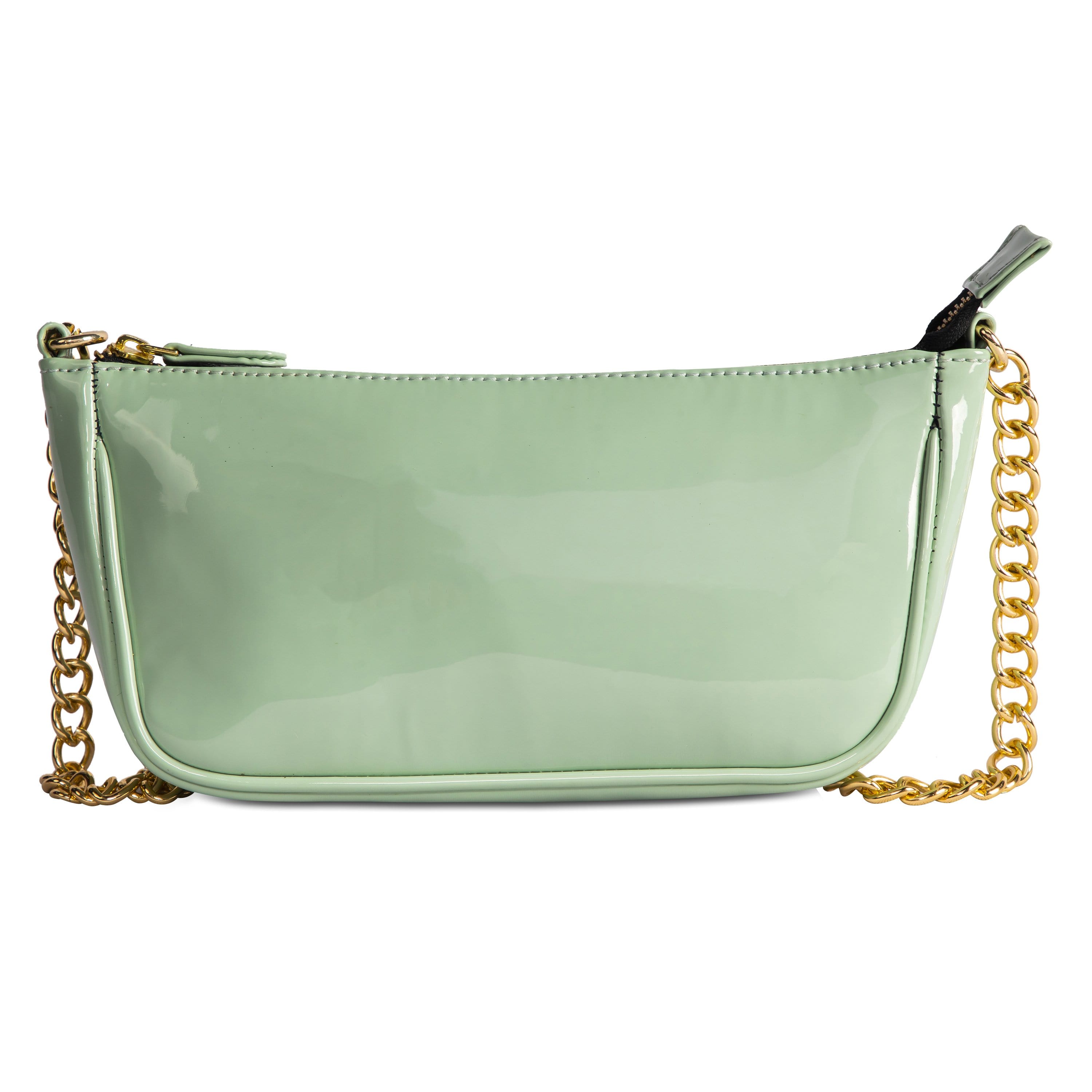 kinnoti vegan sling bag Turquoise Minimalist Baguette Bag