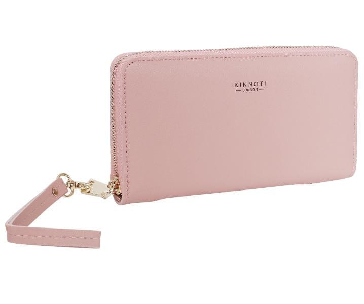 KINNOTI Wallets Baby Pink Bifold Clutch