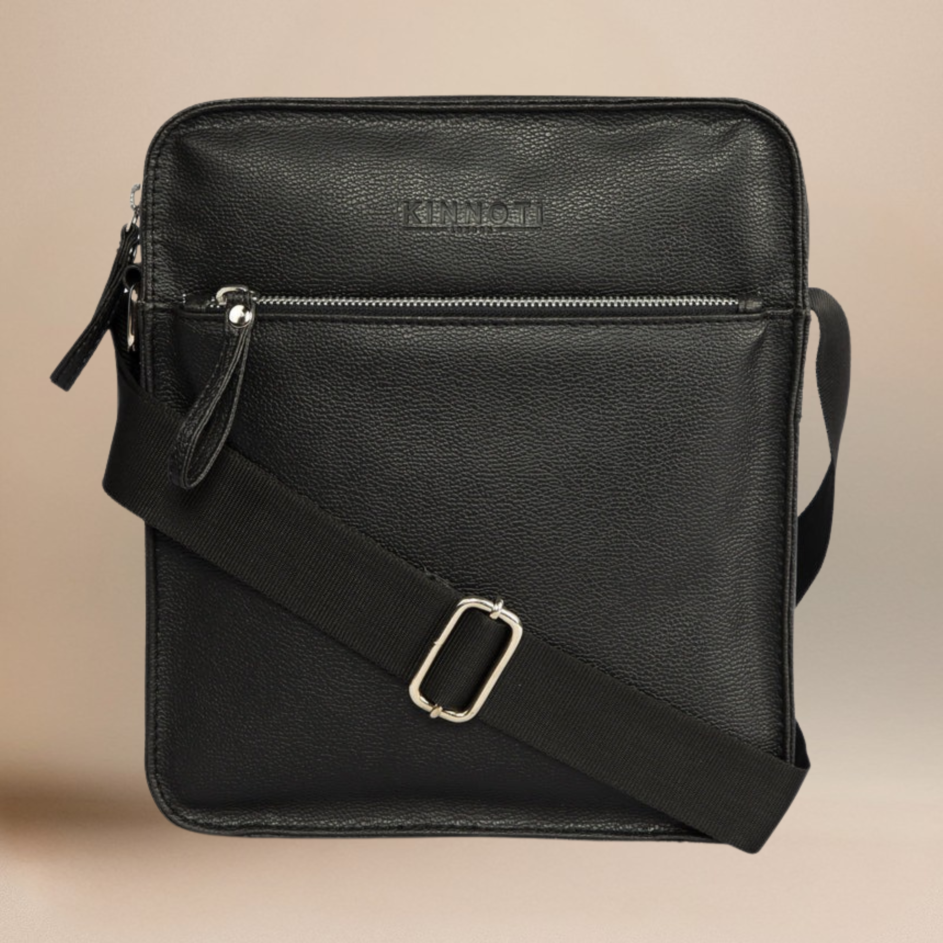 Men Black Messenger Bag