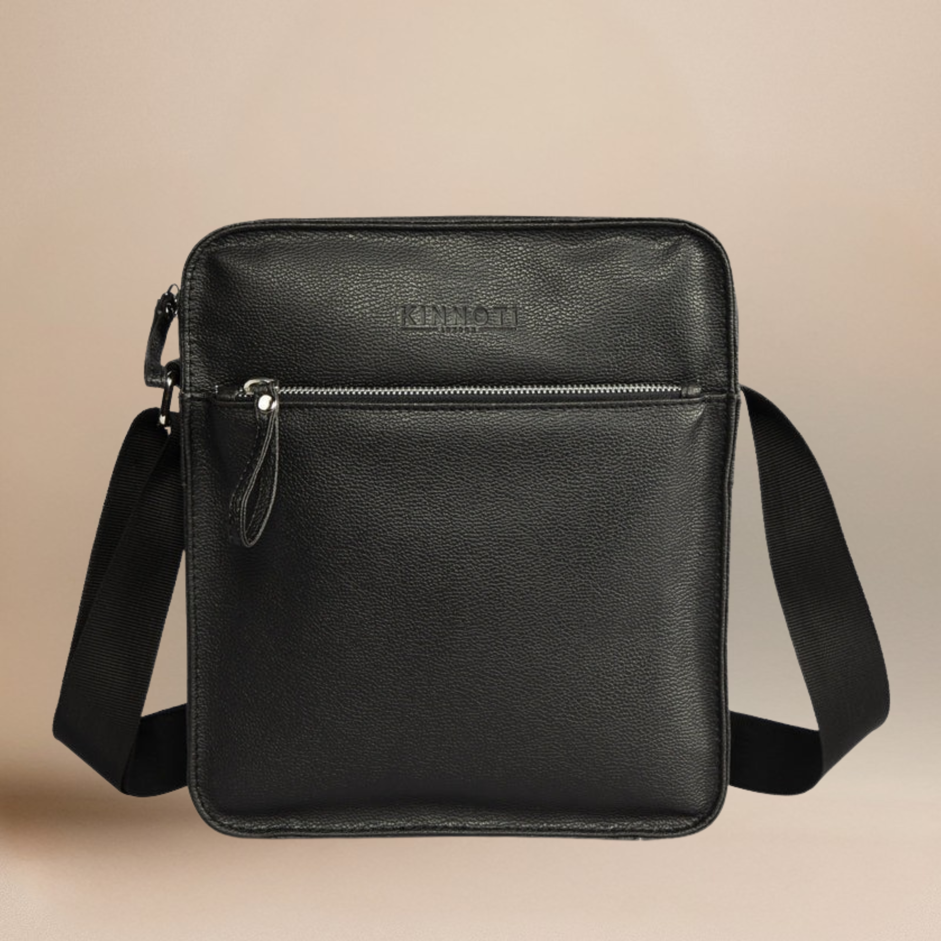Men Black Messenger Bag
