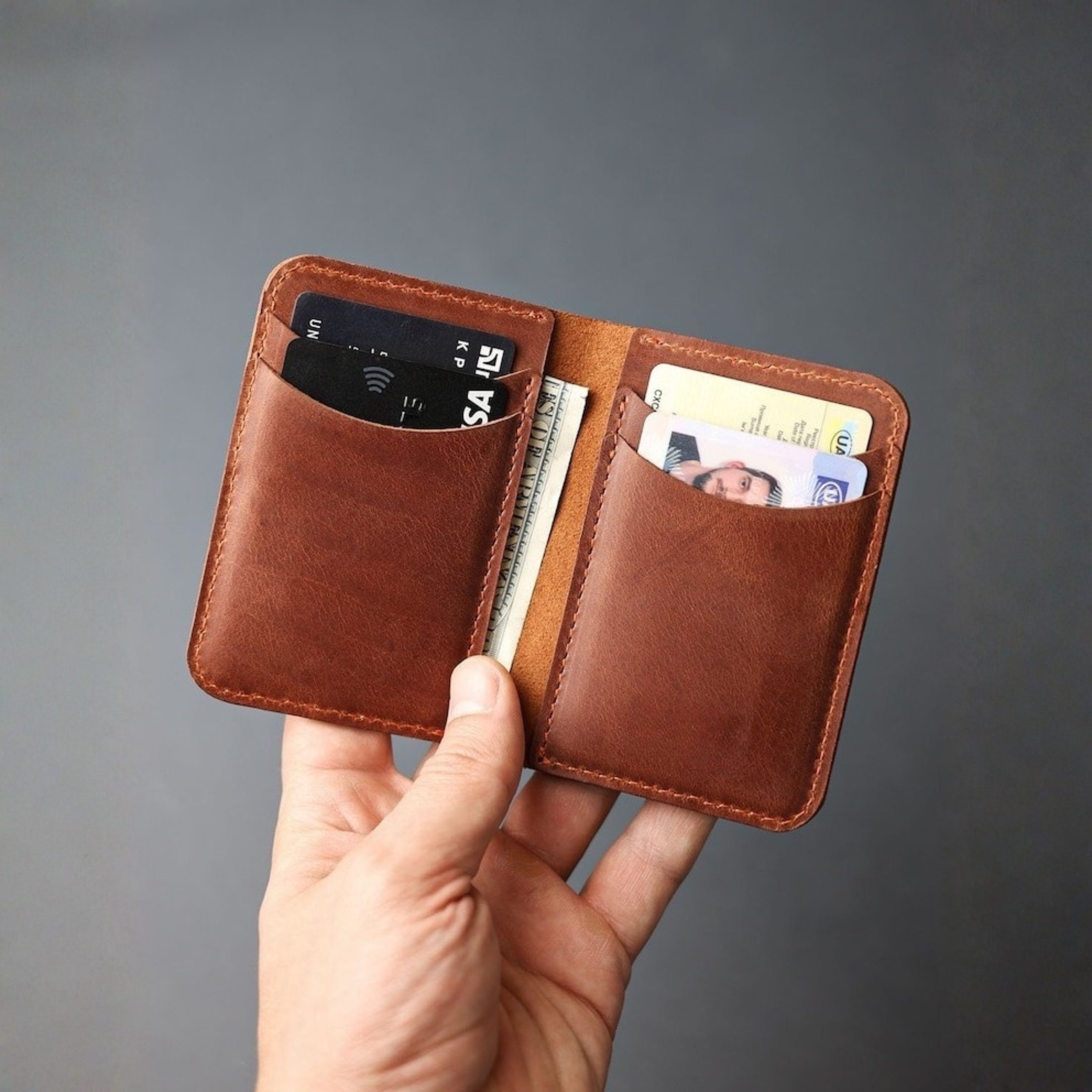 Slim Leather Wallet