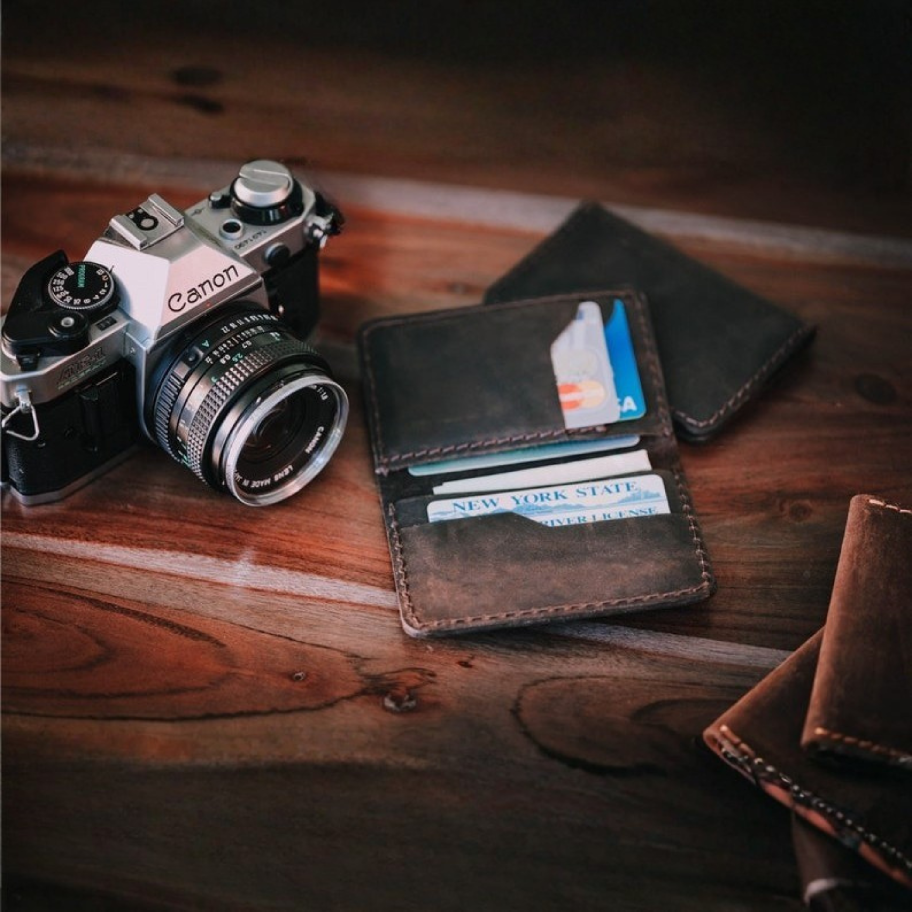 Slim Leather Wallet