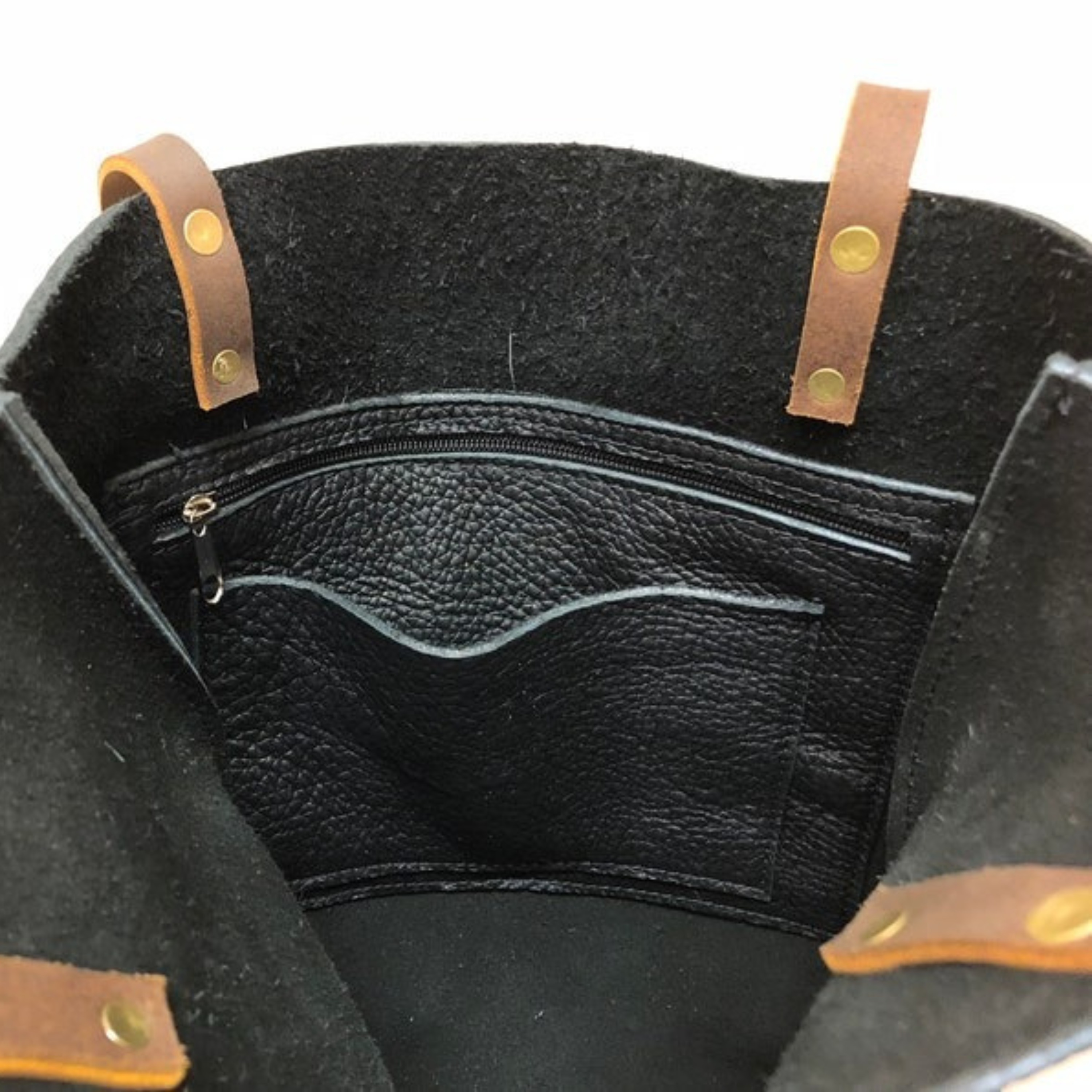 VT LEATHER TOTE FOR WOMEN