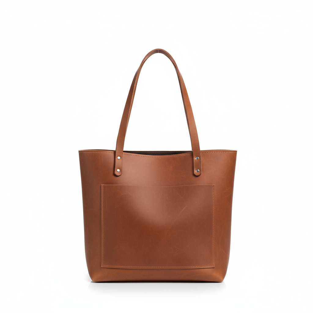 VT LEATHER TOTE FOR WOMEN