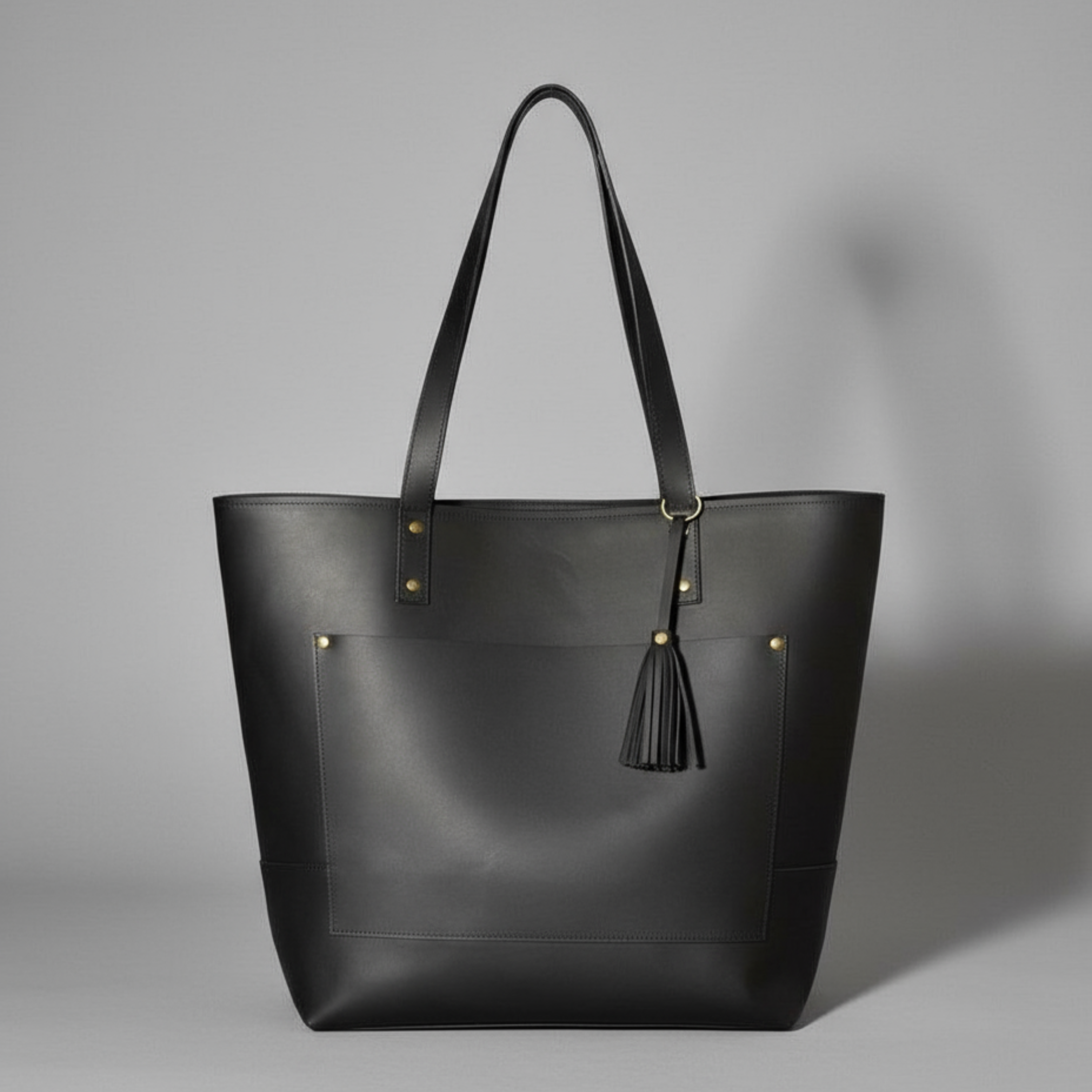 VT LEATHER TOTE FOR WOMEN