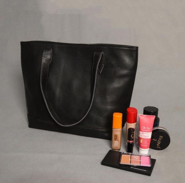 VT LEATHER TOTE FOR WOMEN