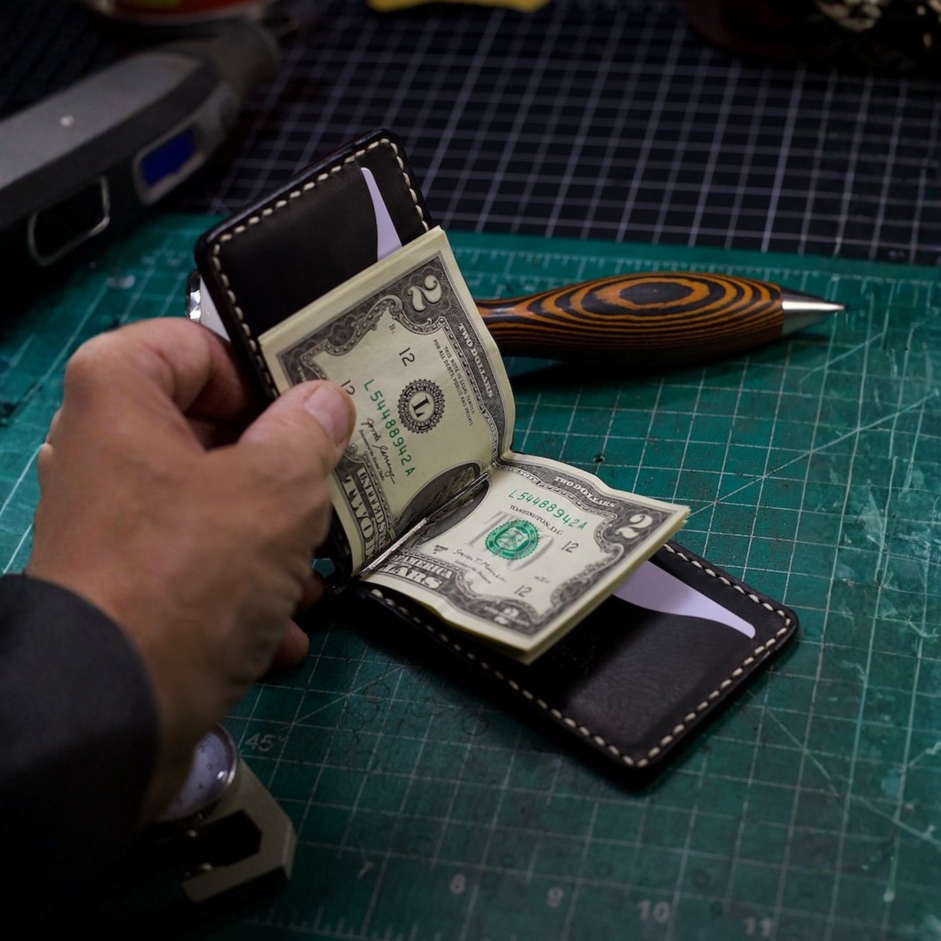Caster Money Clip