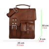 Load image into Gallery viewer, kinnoti 100% Genuine Leather Messenger Bag For Men