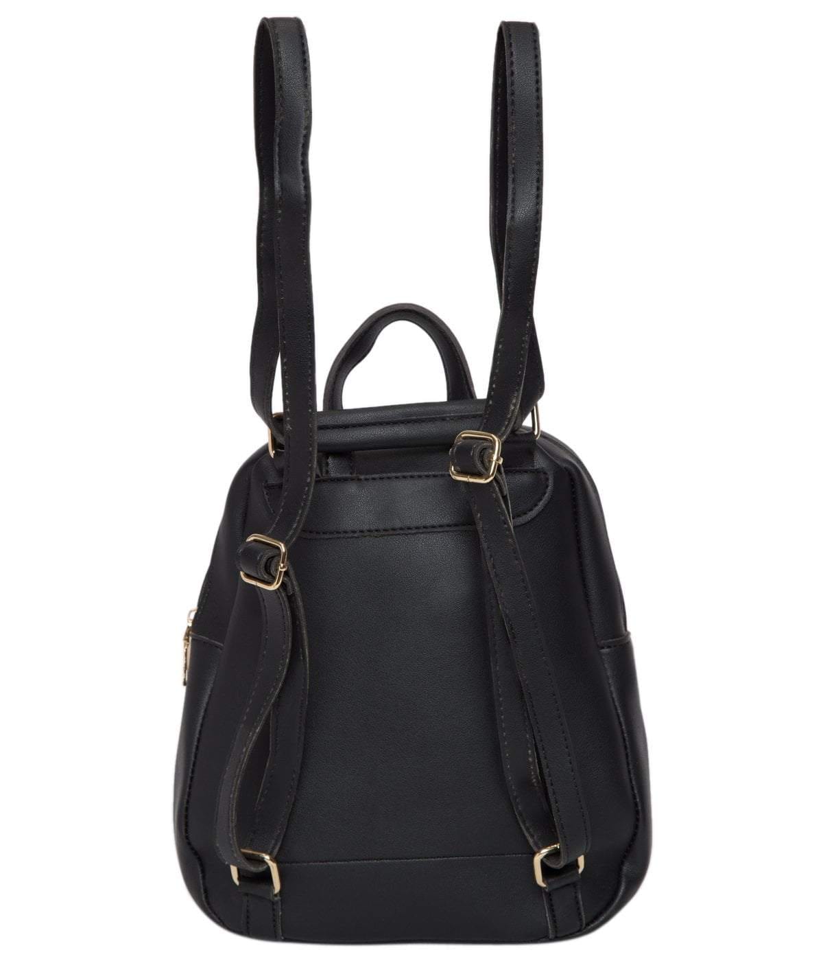 kinnoti Black Chain Backpack