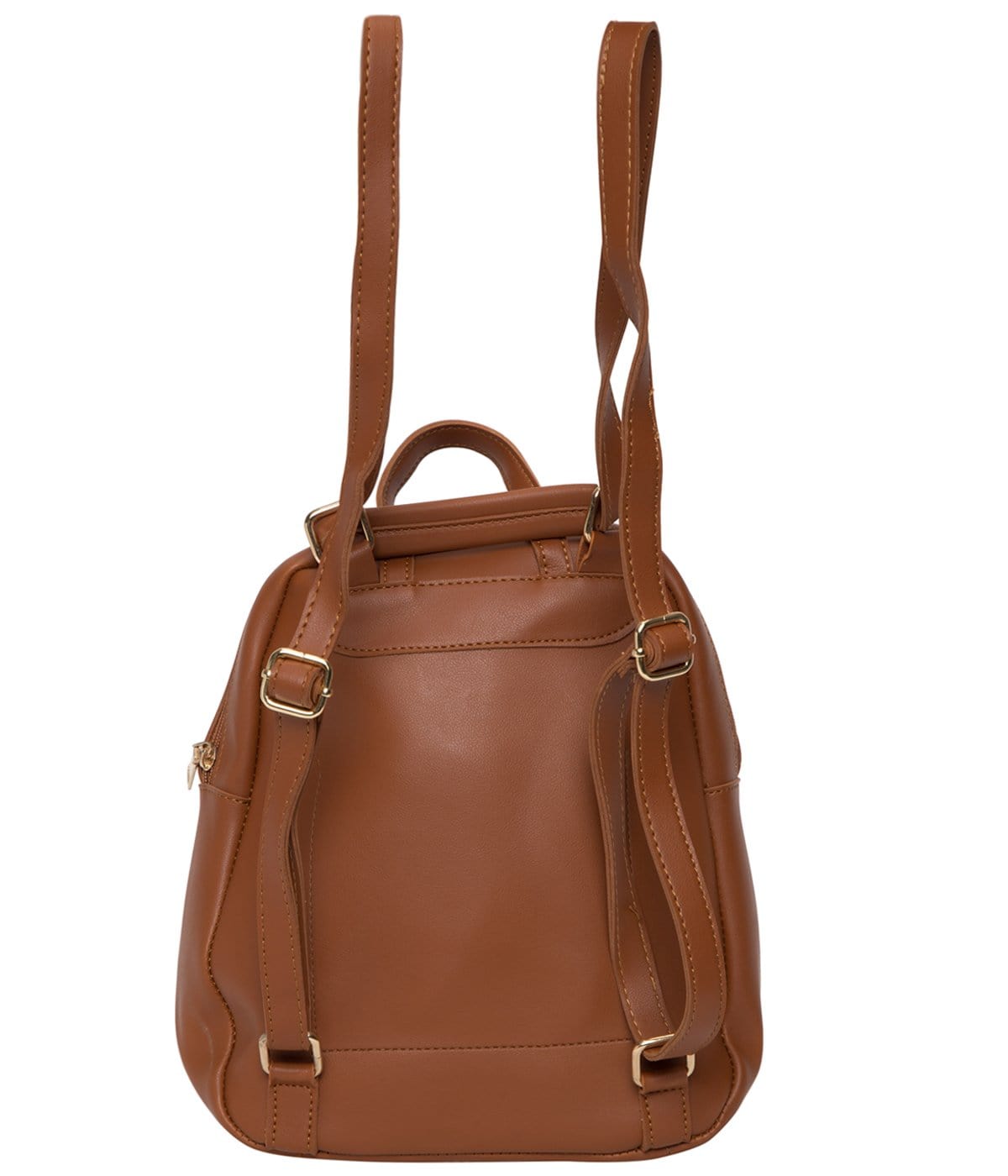 kinnoti Brown Chain Backpack