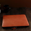 Load image into Gallery viewer, kinnoti Brown Double Chain Laptop Sleeve