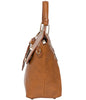 Load image into Gallery viewer, kinnoti Brown Leather Satchel Bag