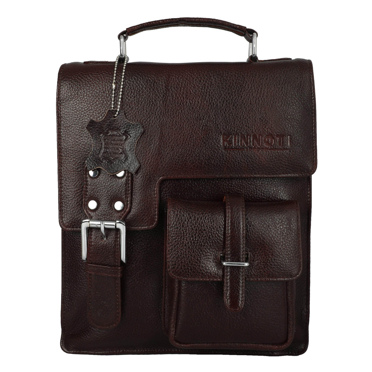 Shop Stylish Genuine Leather Wine Messenger Bag at KINNOTI Up to 50