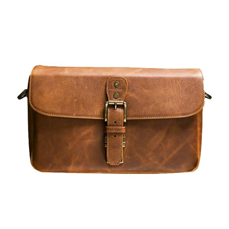 kinnoti camera bag Tan Vegan Leather Camera Bag