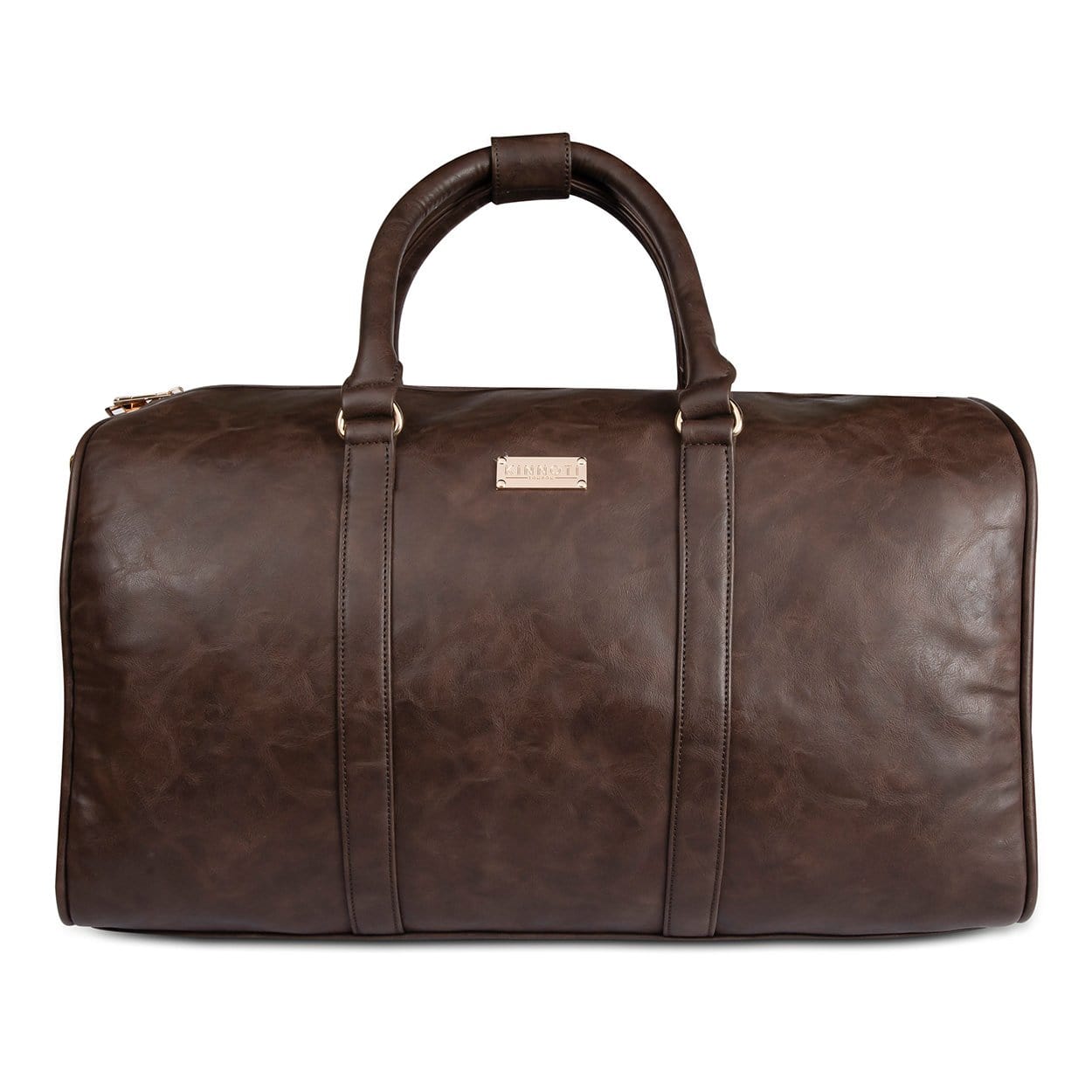 kinnoti Dark Brown Travel Duffle Bag