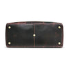 Load image into Gallery viewer, kinnoti Drak Brown Leather Duffle Bag