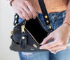 Load image into Gallery viewer, kinnoti Foldover Genuine Leather Crossbody Bag