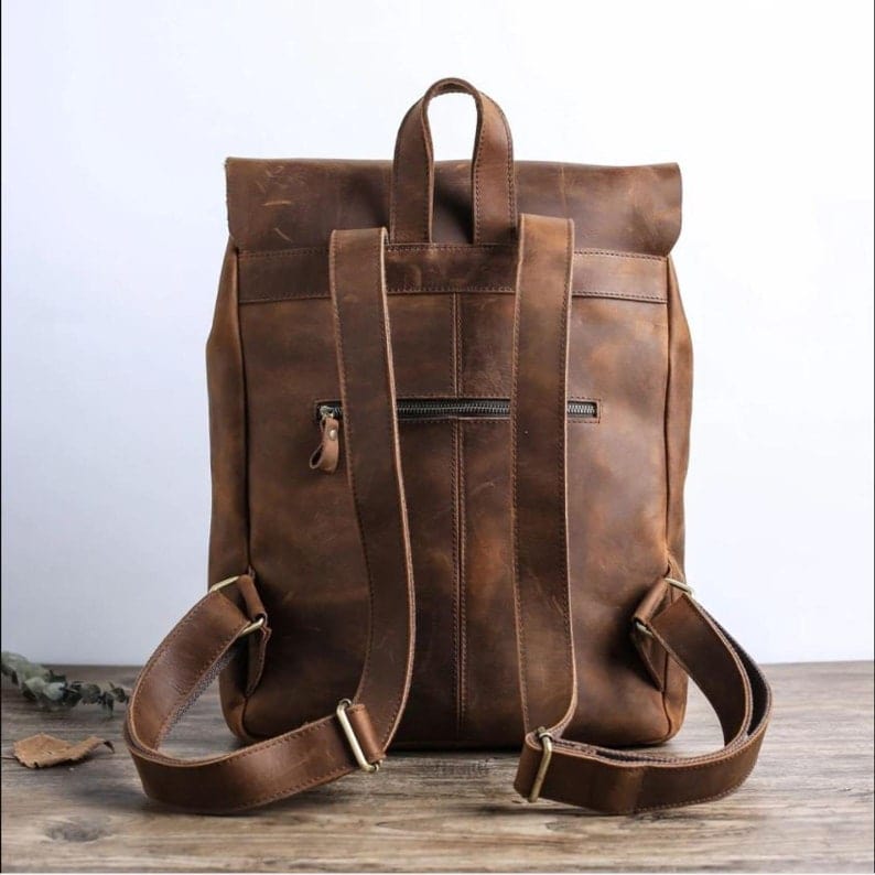 kinnoti Genuine Leather Backpack