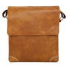 kinnoti Genuine Leather Flap Messenger Bag