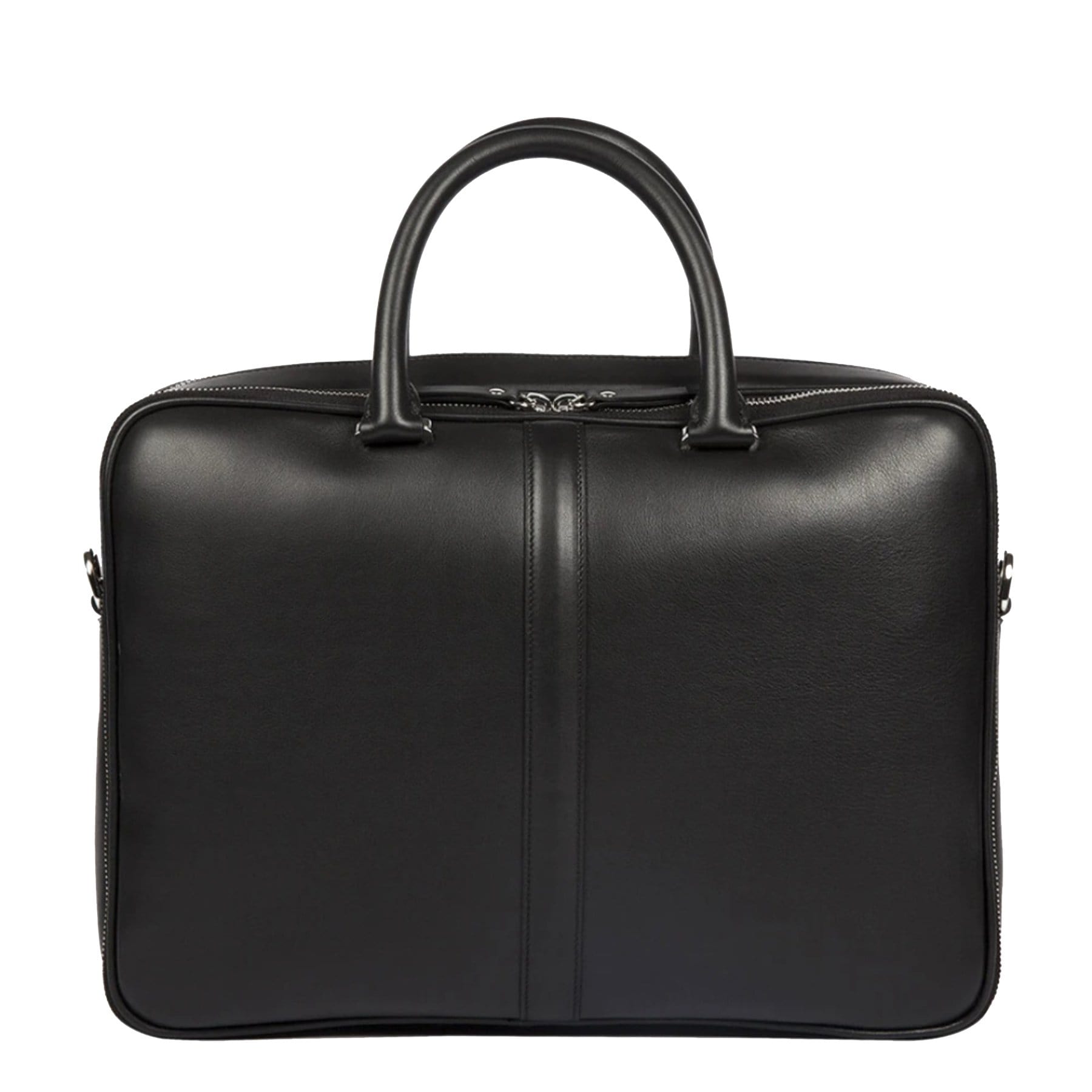 Solid Matte Black Laptop Bag